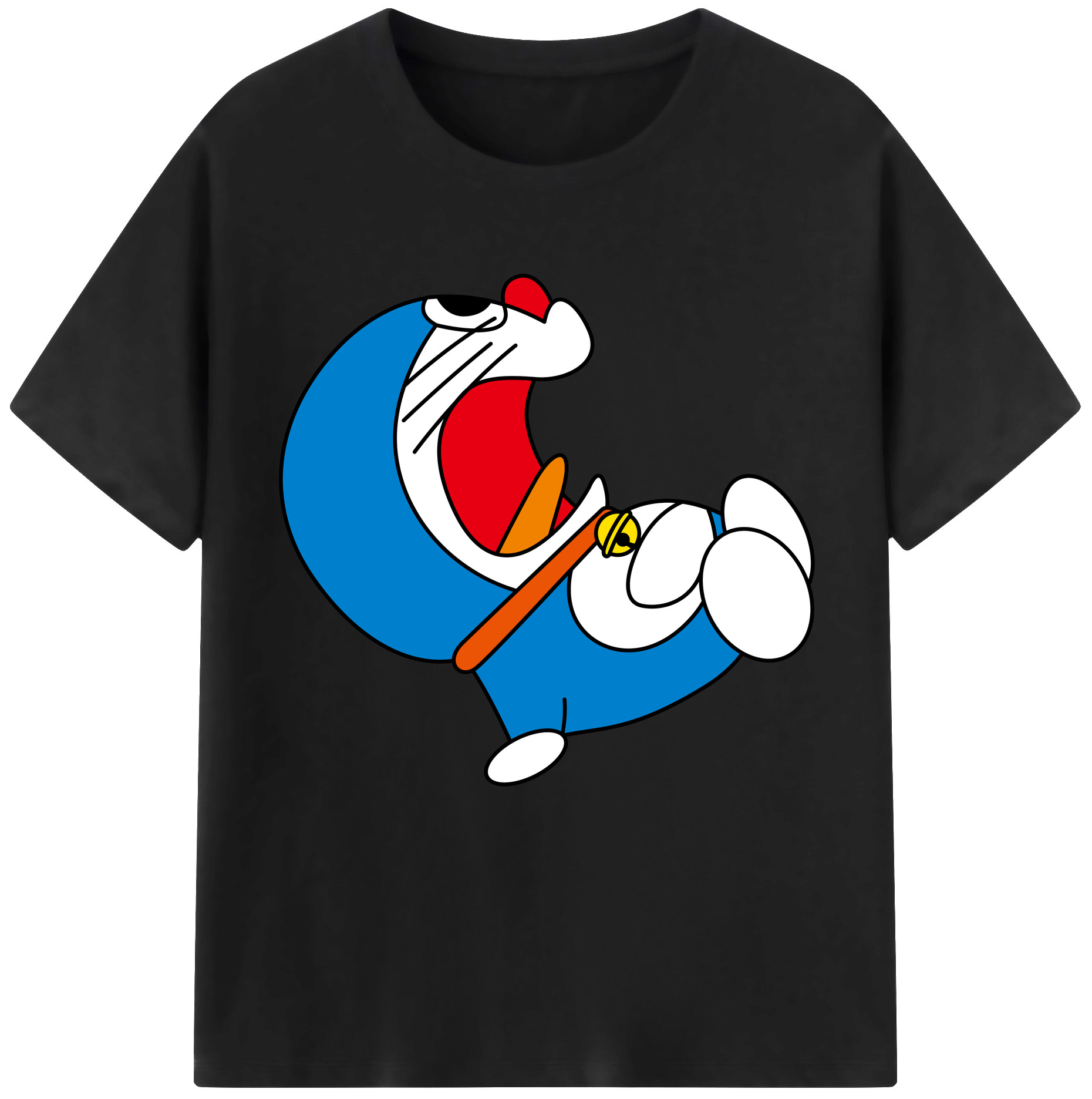 （画像用） ドラえもん Doraemon 綿100％半袖Tシャツ（フロントプリント）