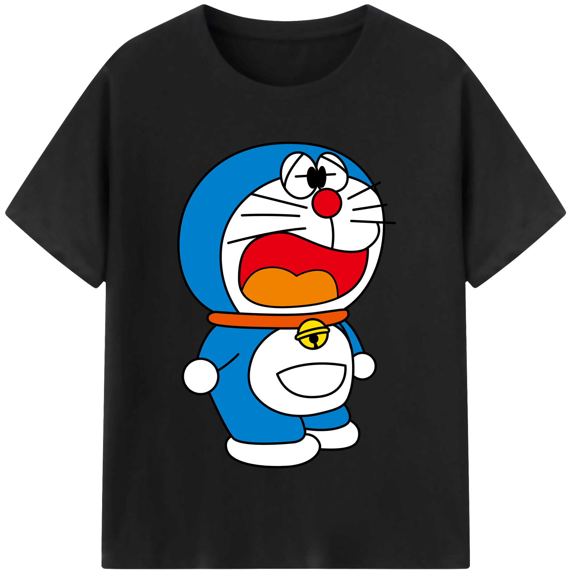 （画像用） ドラえもん Doraemon 綿100％半袖Tシャツ（フロントプリント）