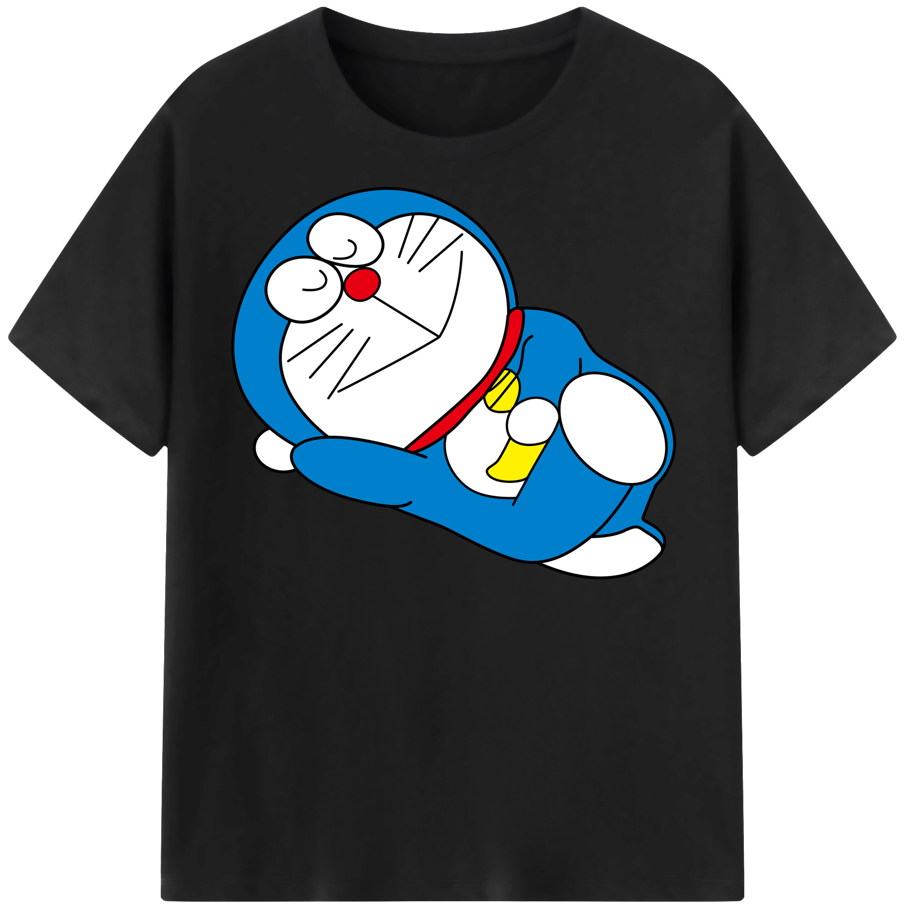 （画像用） ドラえもん Doraemon 綿100％半袖Tシャツ（フロントプリント）