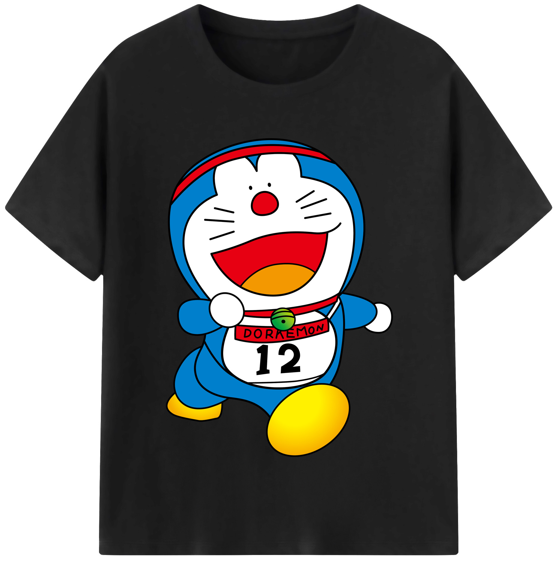 （画像用） ドラえもん Doraemon 綿100％半袖Tシャツ（フロントプリント）