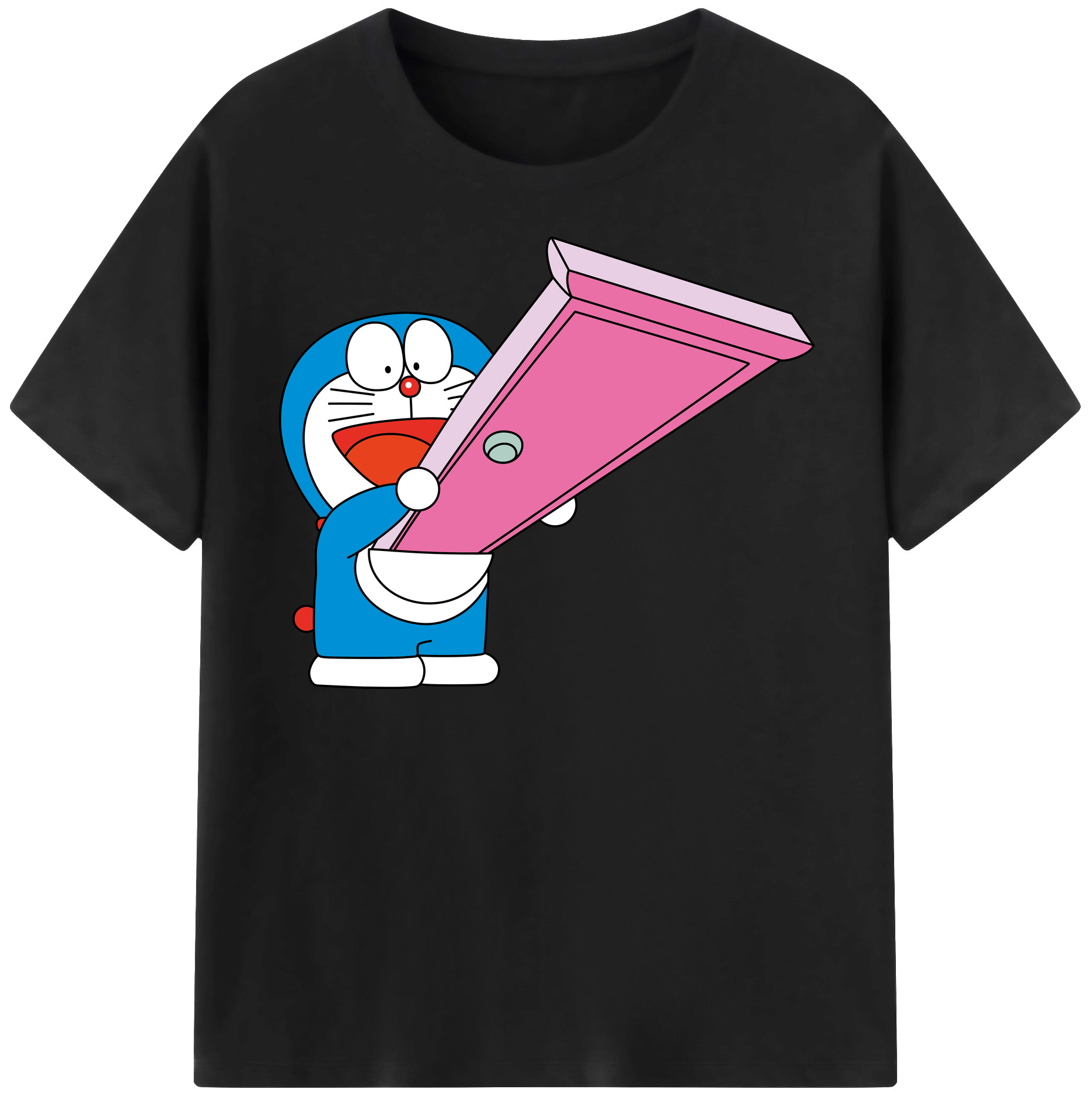 （画像用） ドラえもん Doraemon 綿100％半袖Tシャツ（フロントプリント）