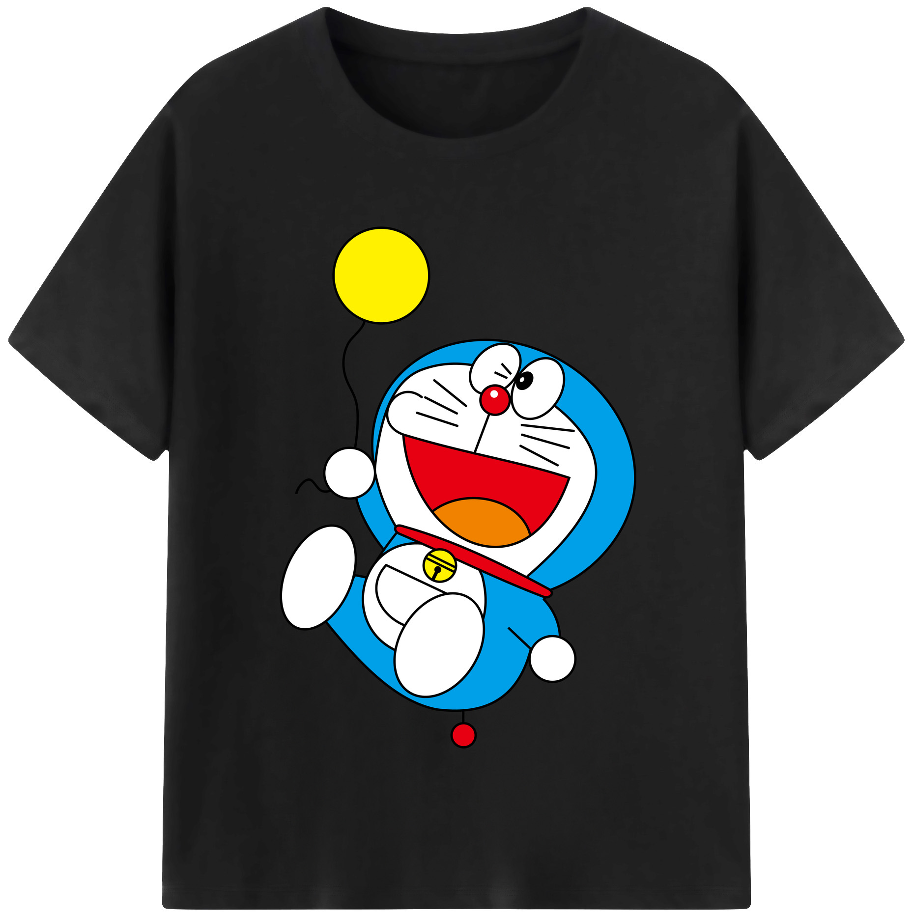 （画像用） ドラえもん Doraemon 綿100％半袖Tシャツ（フロントプリント）