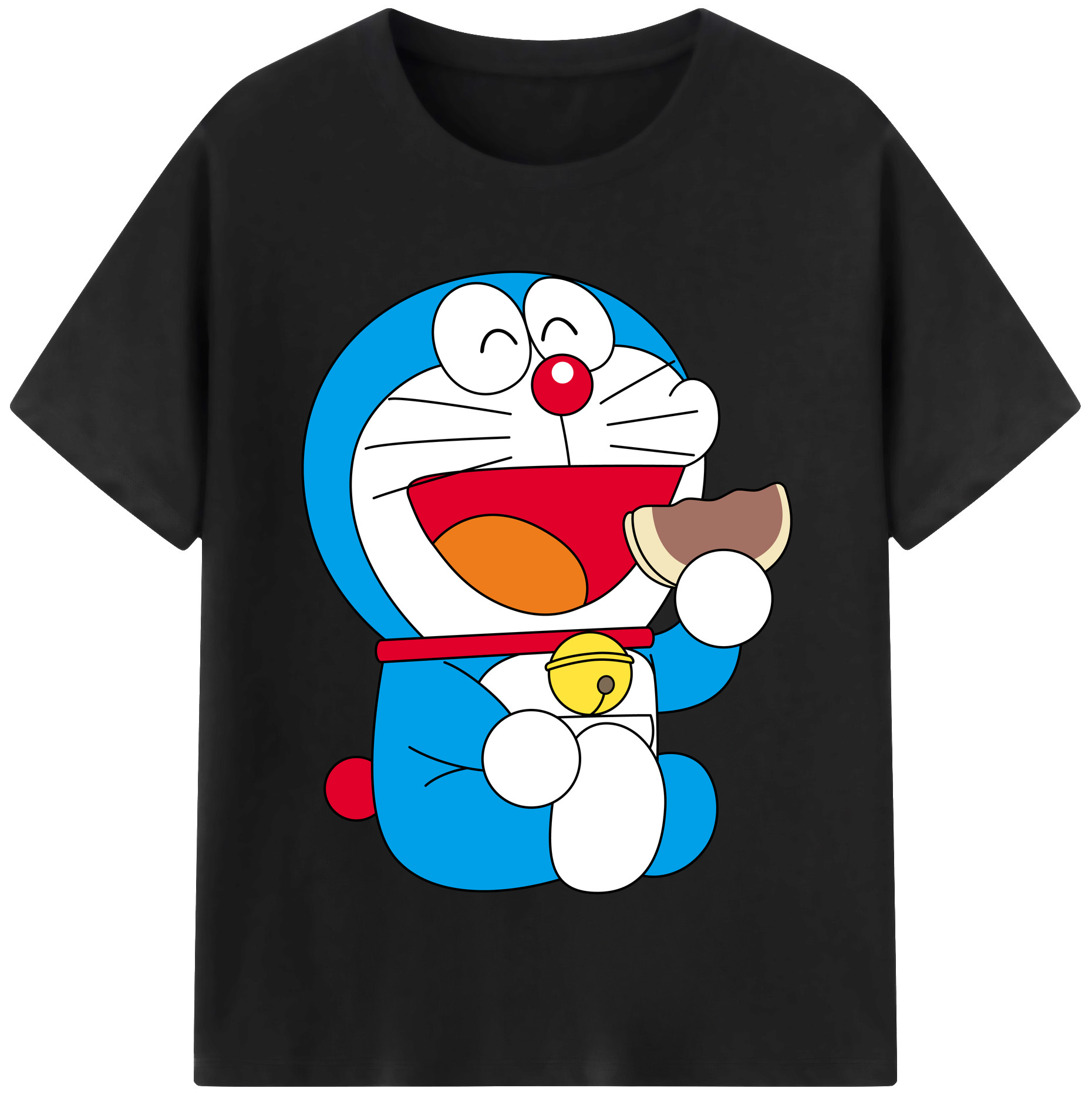 （画像用） ドラえもん Doraemon 綿100％半袖Tシャツ（フロントプリント）