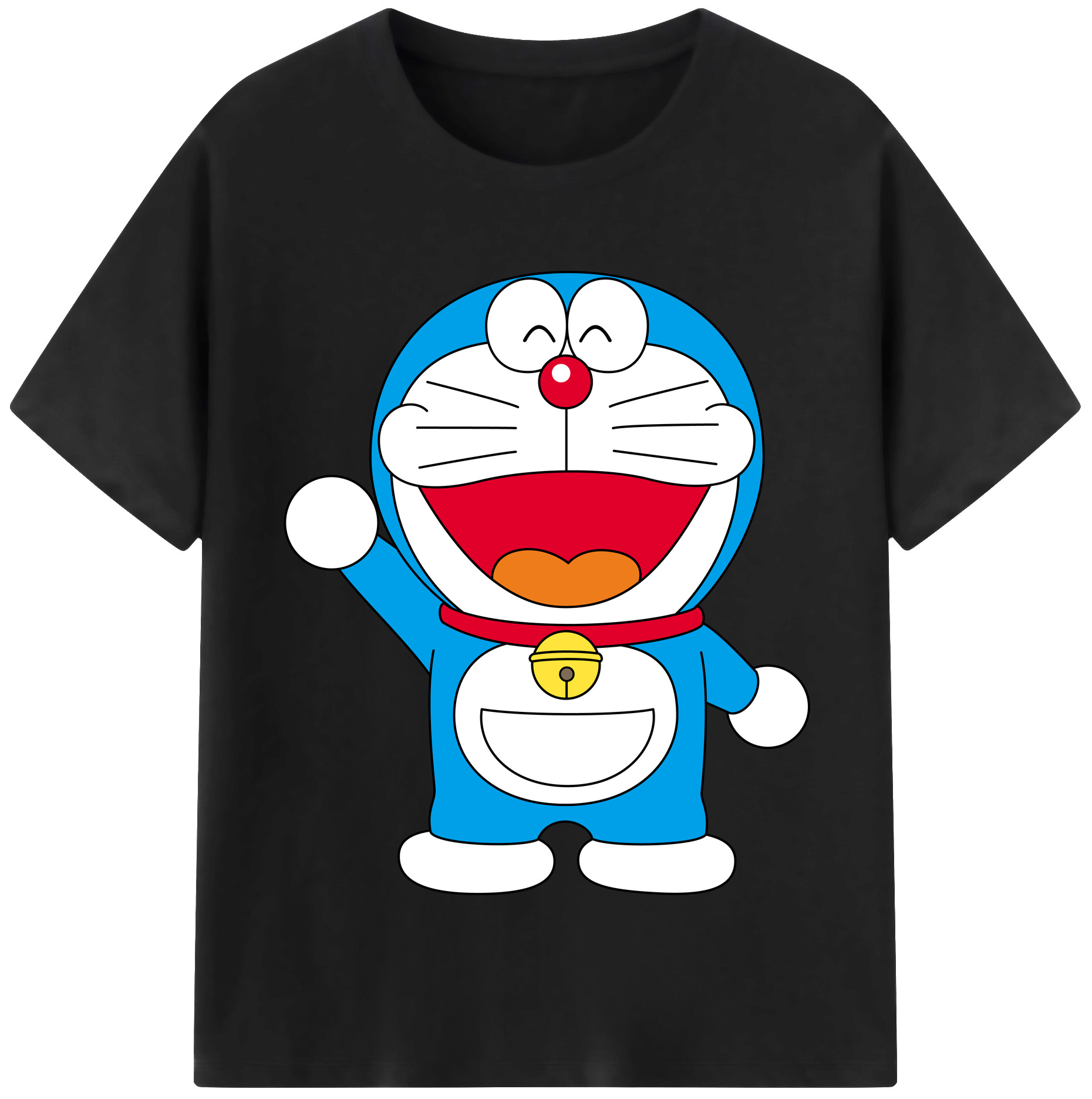 （画像用） ドラえもん Doraemon 綿100％半袖Tシャツ（フロントプリント）