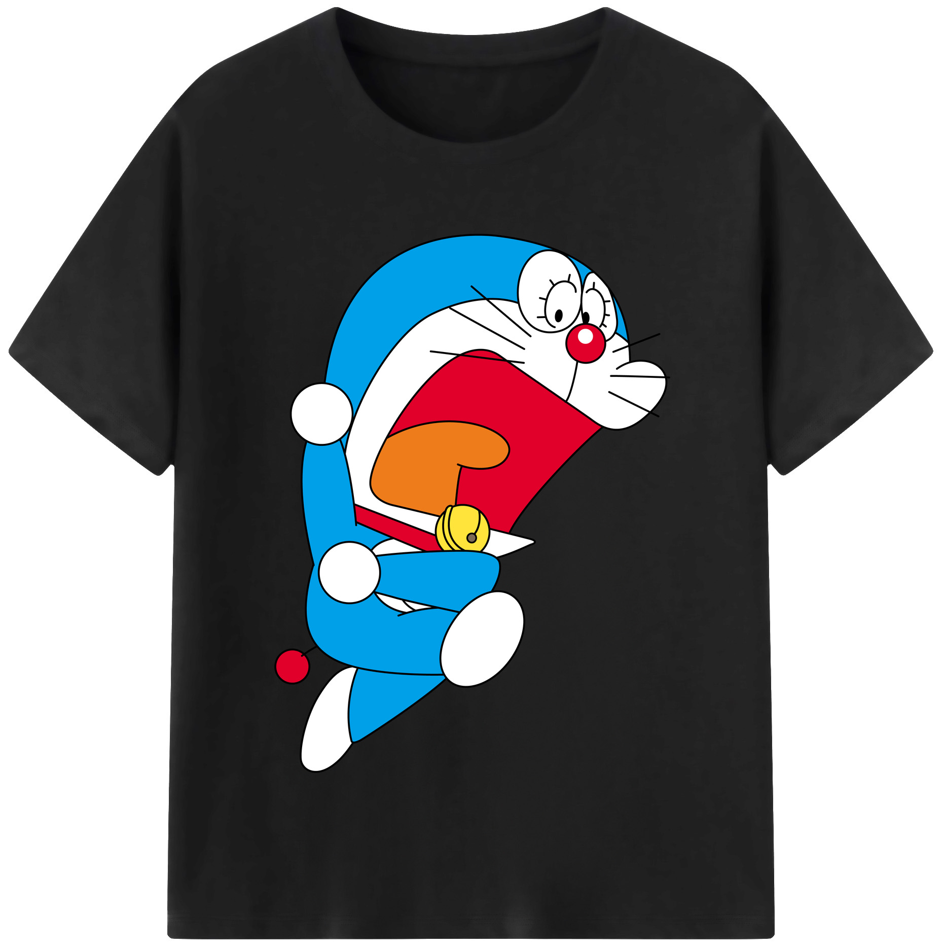 （画像用） ドラえもん Doraemon 綿100％半袖Tシャツ（フロントプリント）