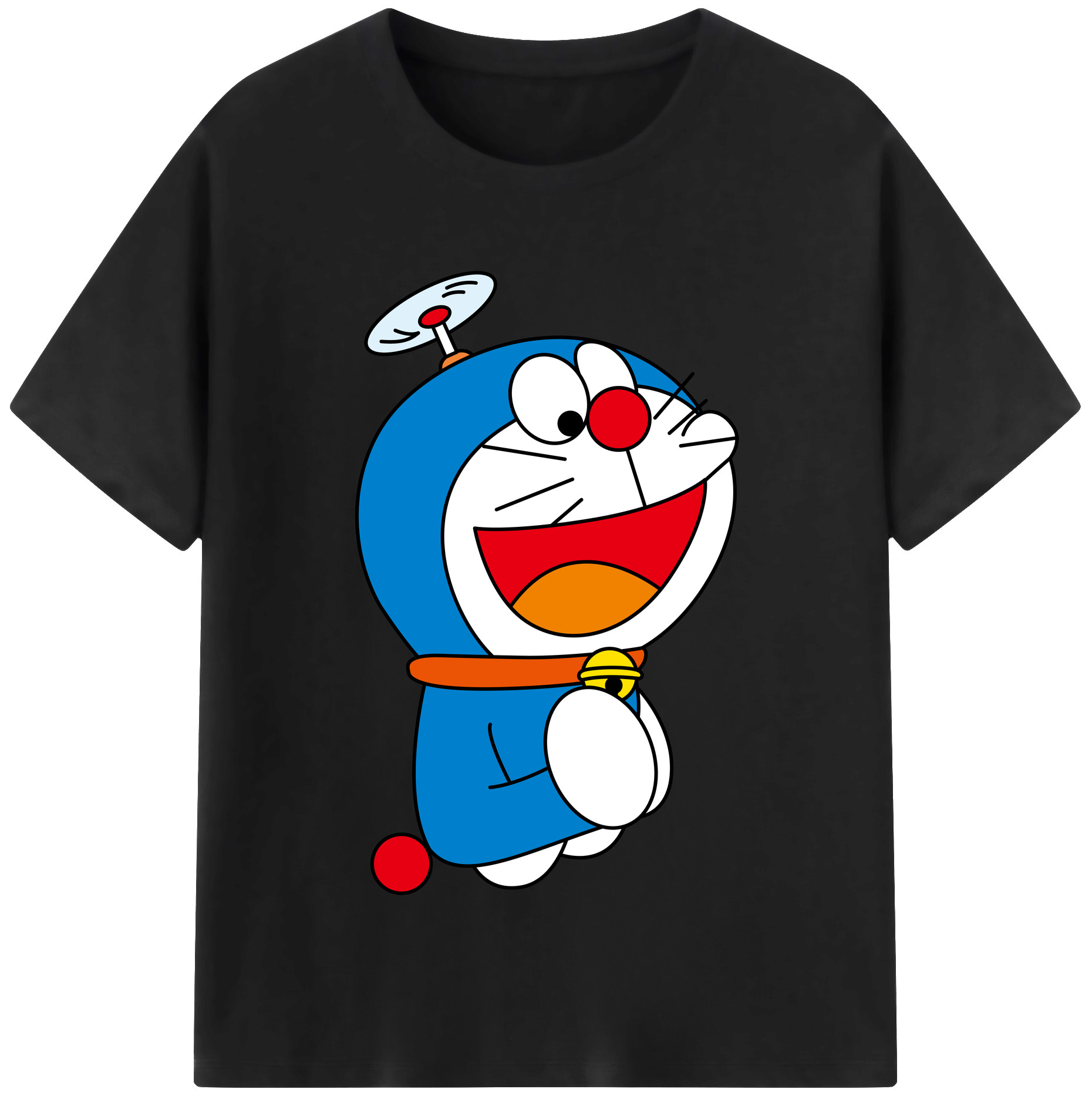 （画像用） ドラえもん Doraemon 綿100％半袖Tシャツ（フロントプリント）