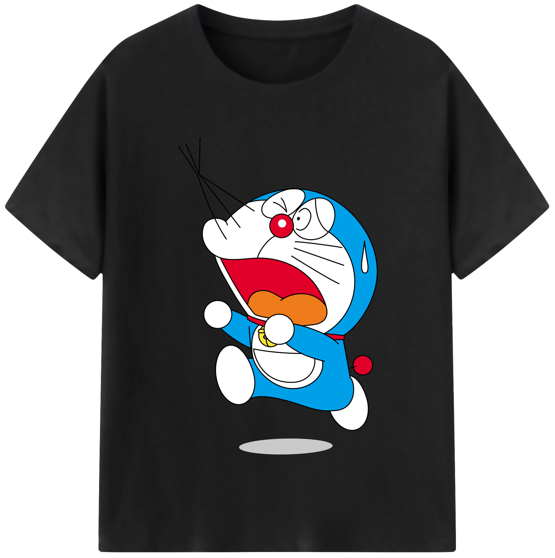 （画像用） ドラえもん Doraemon 綿100％半袖Tシャツ（フロントプリント）