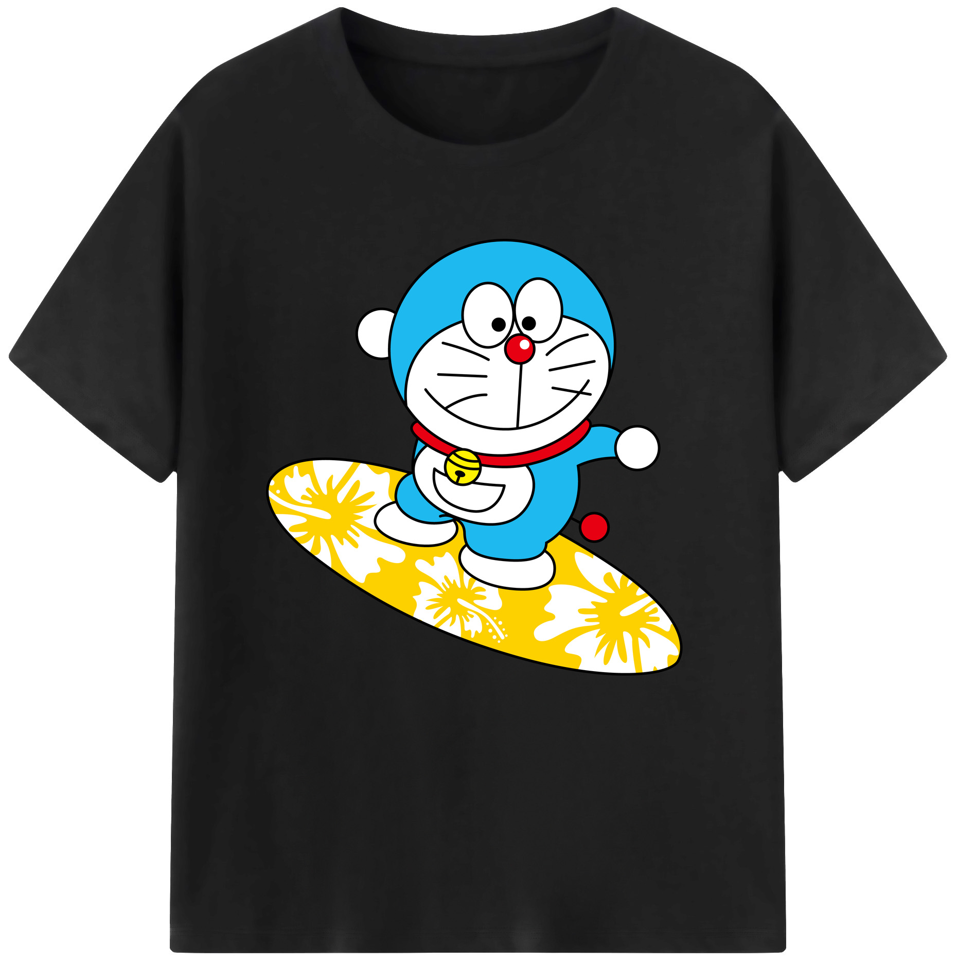 （画像用） ドラえもん Doraemon 綿100％半袖Tシャツ（フロントプリント）