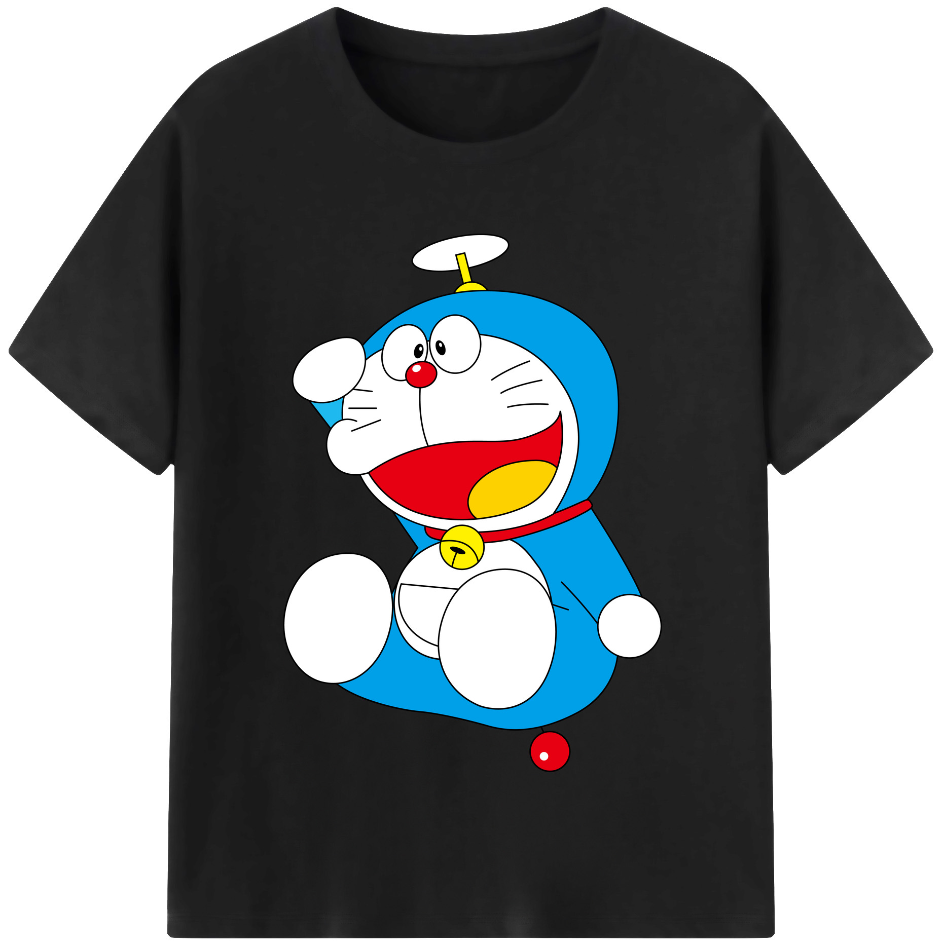 （画像用） ドラえもん Doraemon 綿100％半袖Tシャツ（フロントプリント）