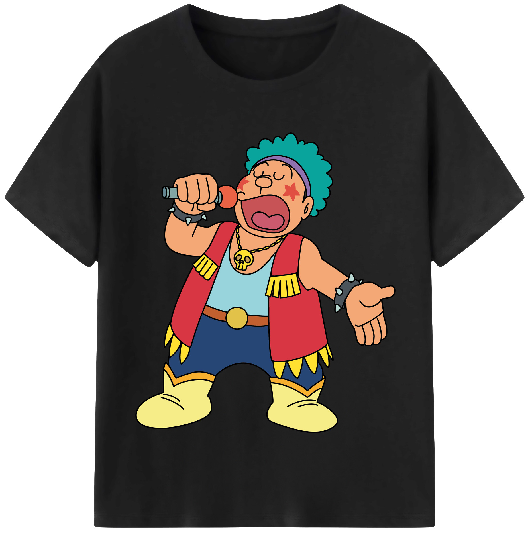 （画像用） ドラえもん 剛田武 Doraemon Gouta Takeshi 綿100％半袖Tシャツ（フロントプリント）