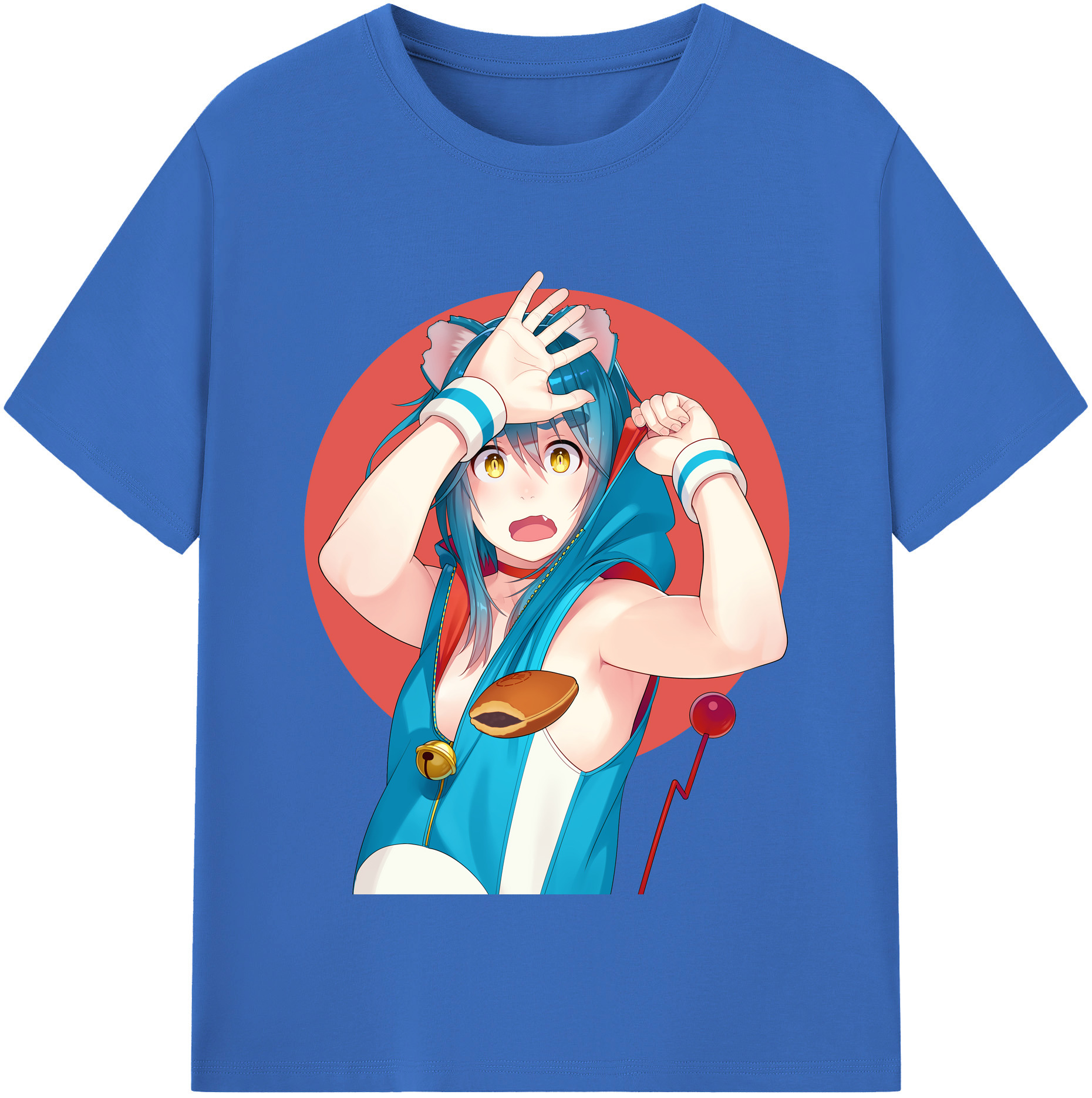 （画像用） ドラえもん Doraemon 綿100％半袖Tシャツ（フロントプリント）