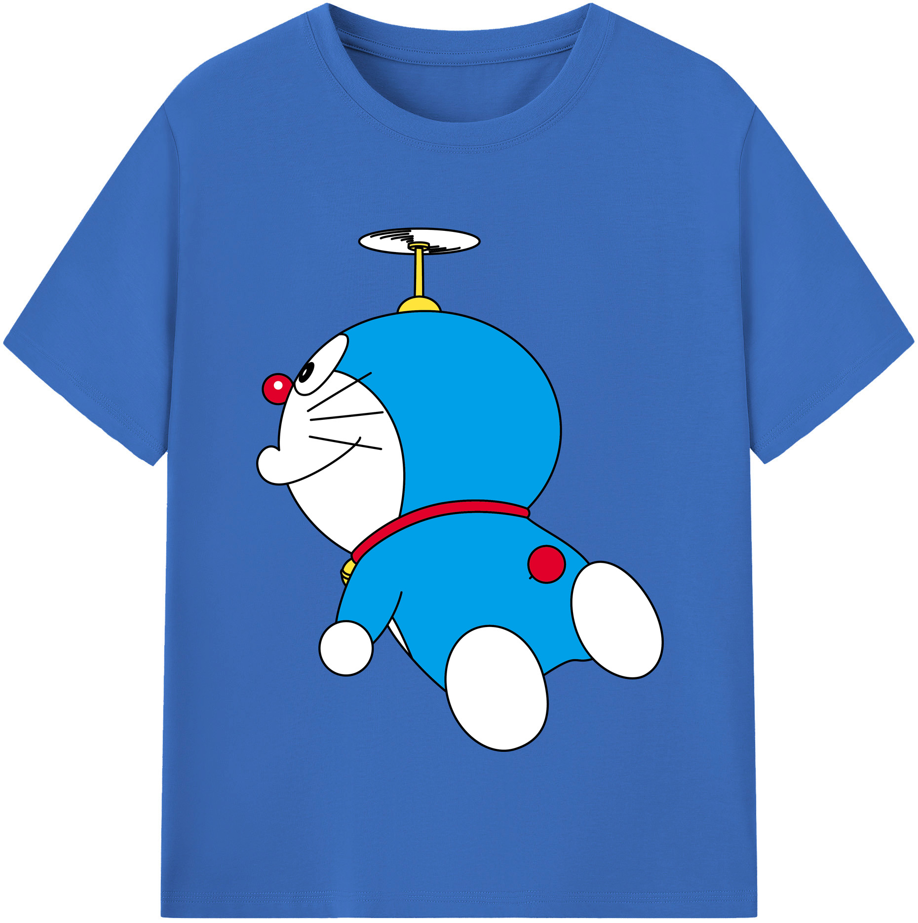 （画像用） ドラえもん Doraemon 綿100％半袖Tシャツ（フロントプリント）