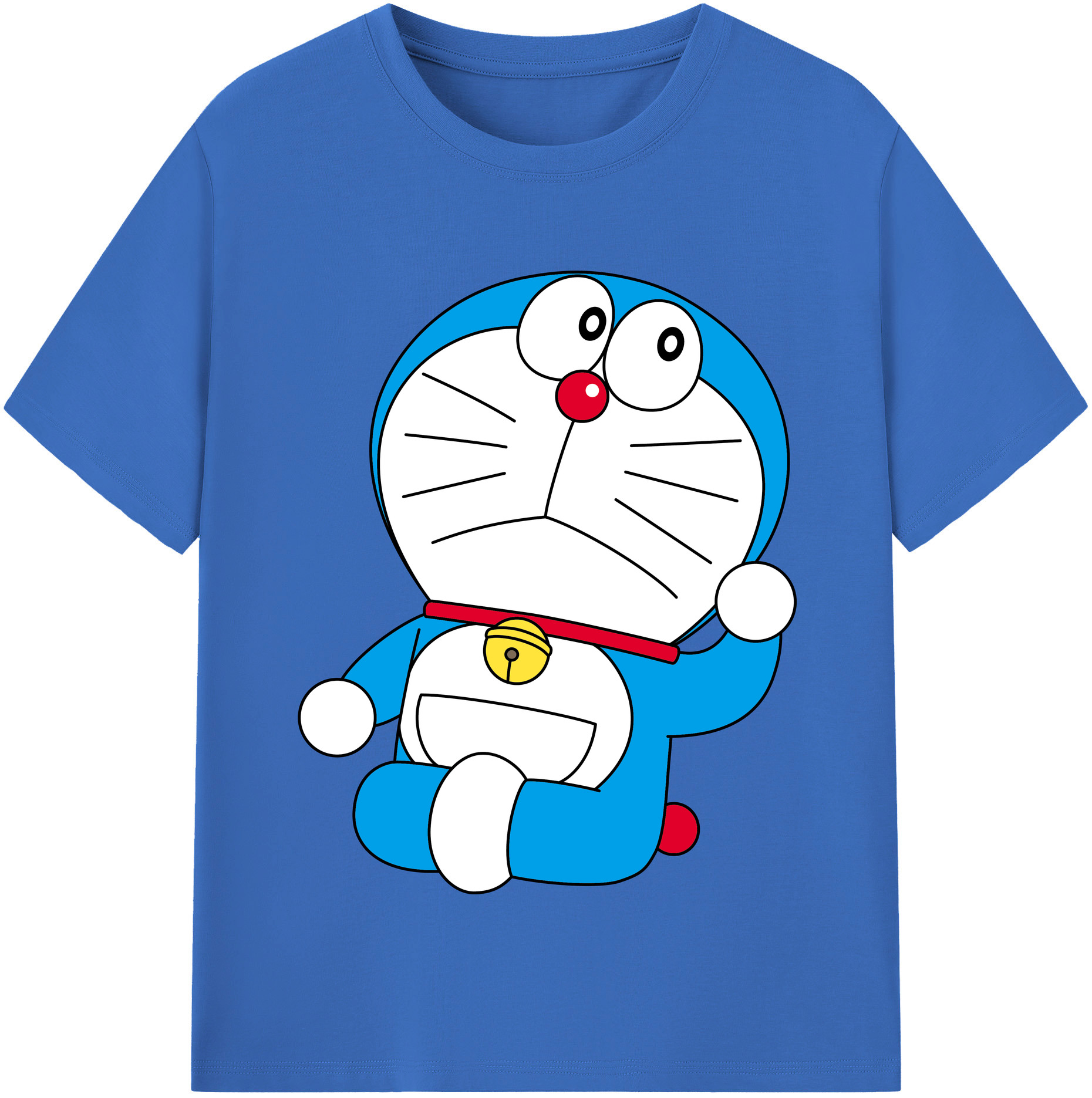 （画像用） ドラえもん Doraemon 綿100％半袖Tシャツ（フロントプリント）