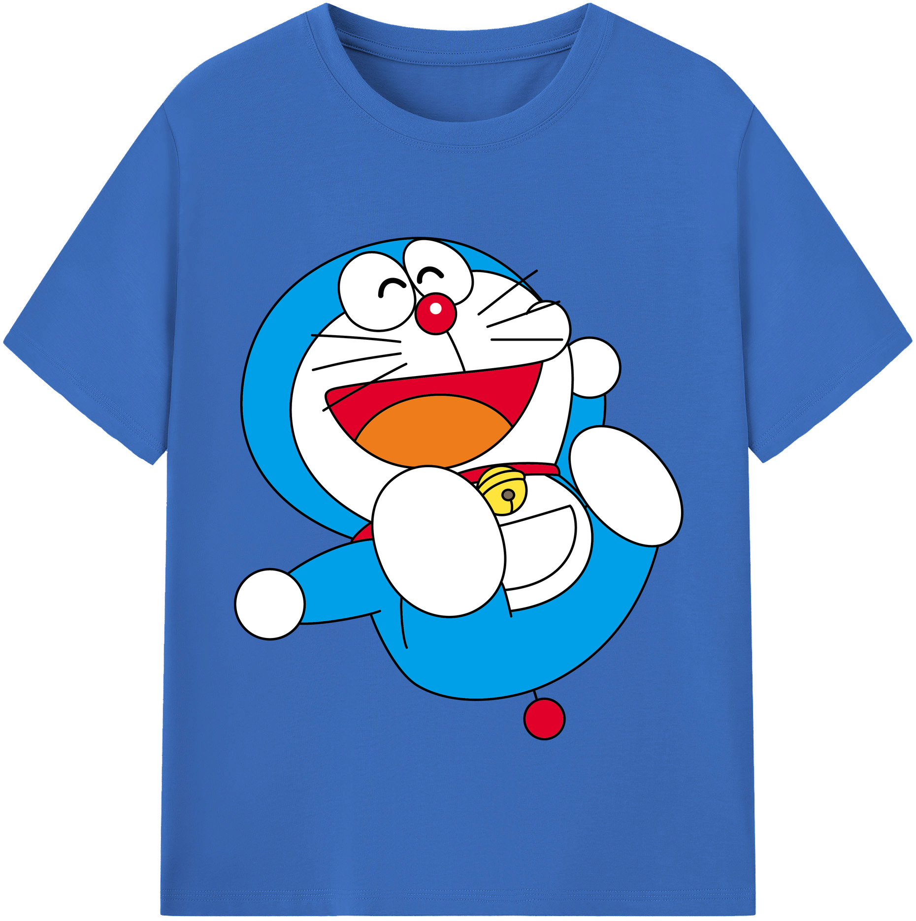 （画像用） ドラえもん Doraemon 綿100％半袖Tシャツ（フロントプリント）
