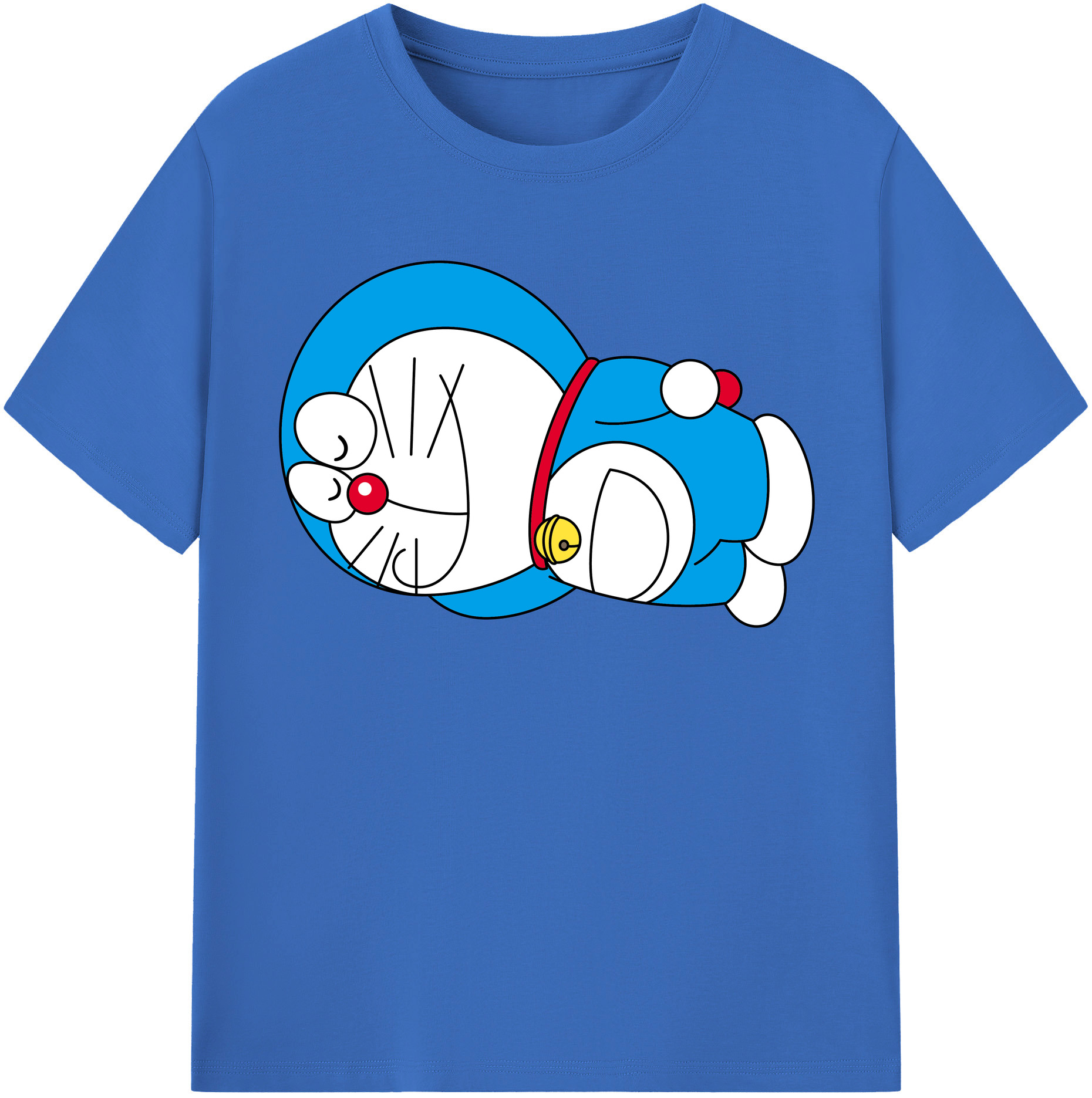 （画像用） ドラえもん Doraemon 綿100％半袖Tシャツ（フロントプリント）