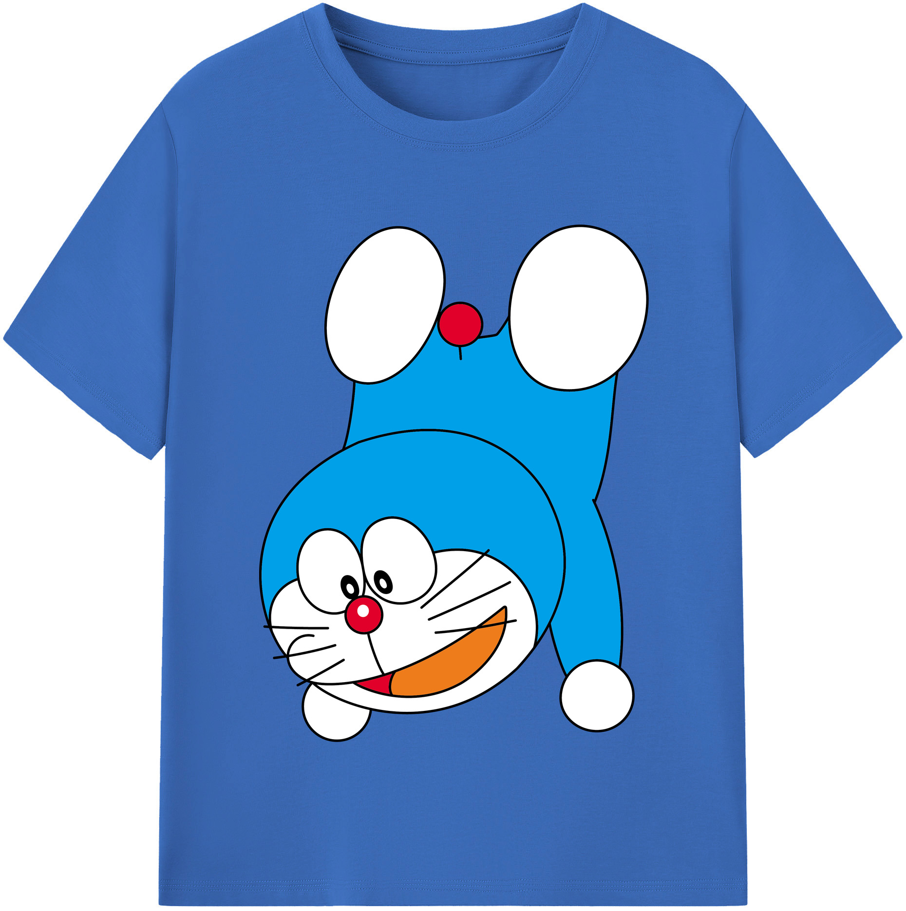 （画像用） ドラえもん Doraemon 綿100％半袖Tシャツ（フロントプリント）