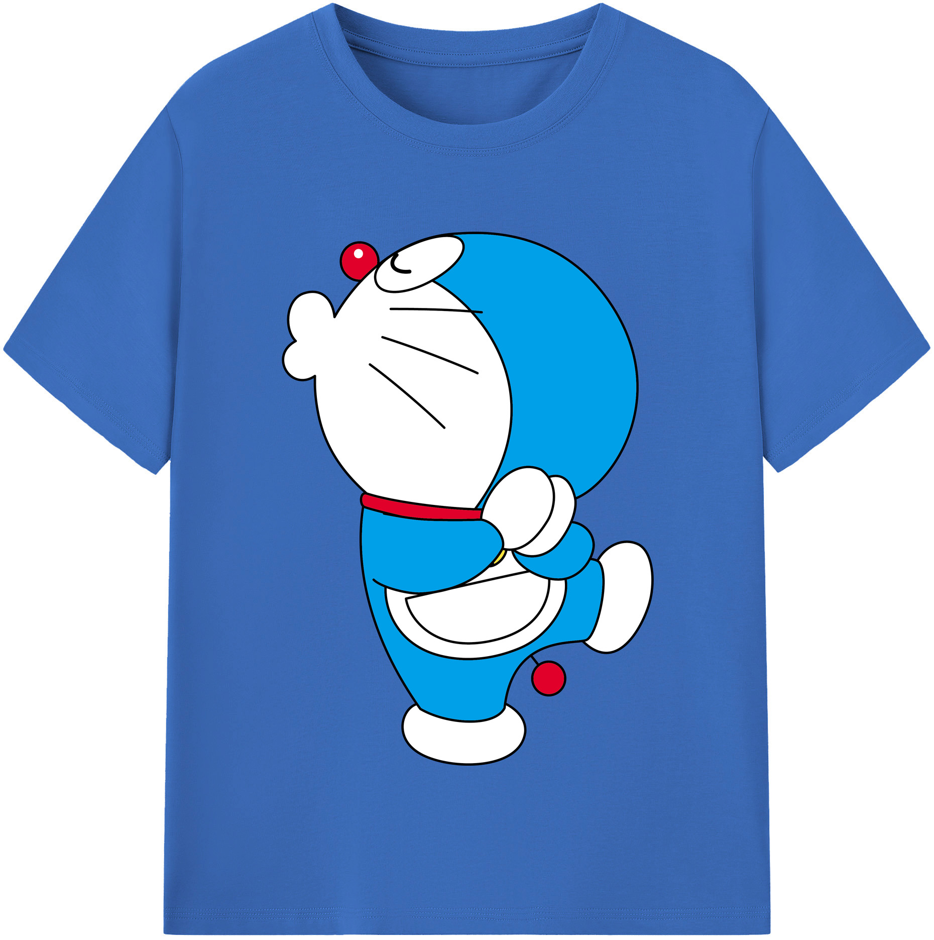 （画像用） ドラえもん Doraemon 綿100％半袖Tシャツ（フロントプリント）