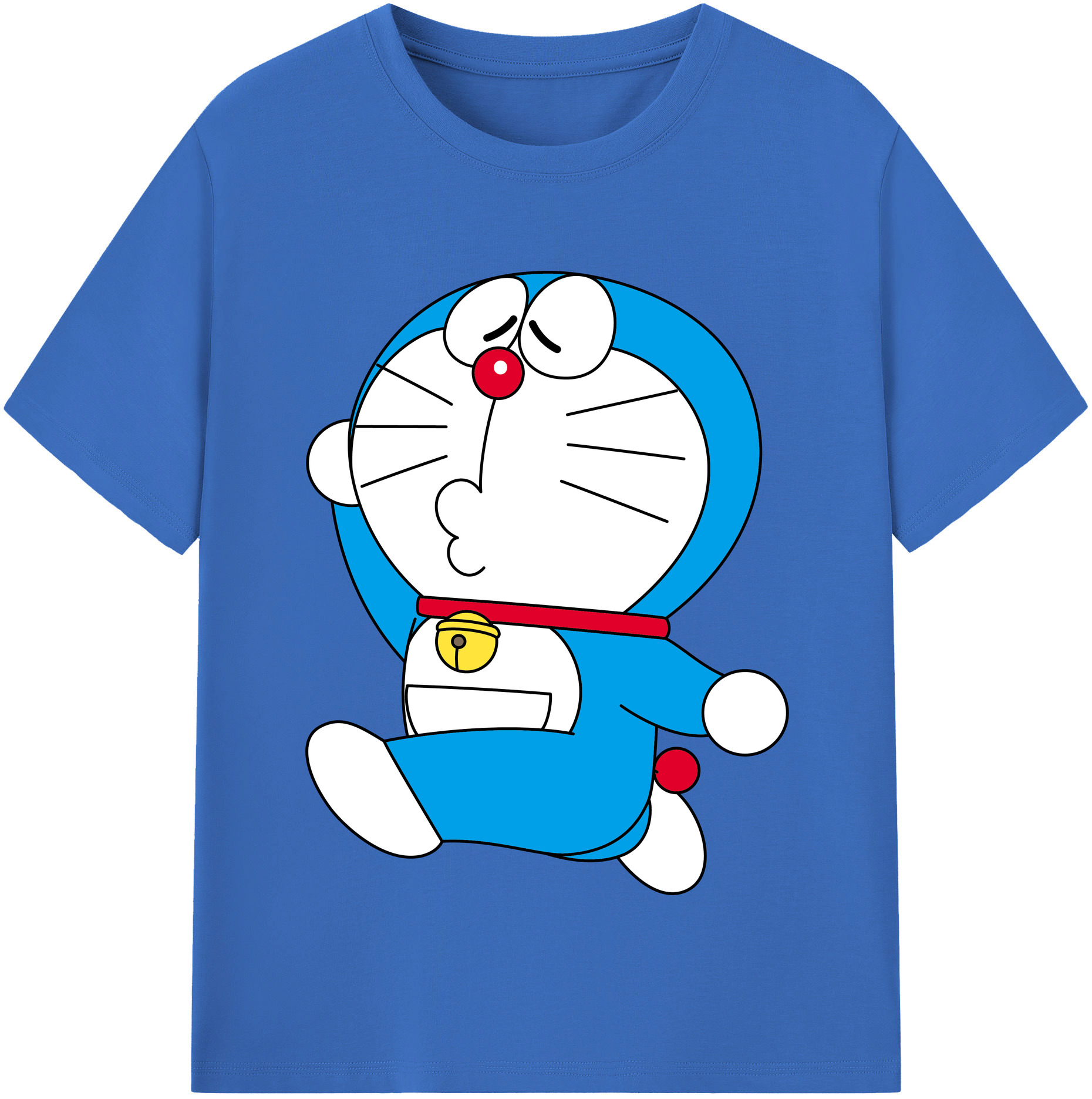 （画像用） ドラえもん Doraemon 綿100％半袖Tシャツ（フロントプリント）
