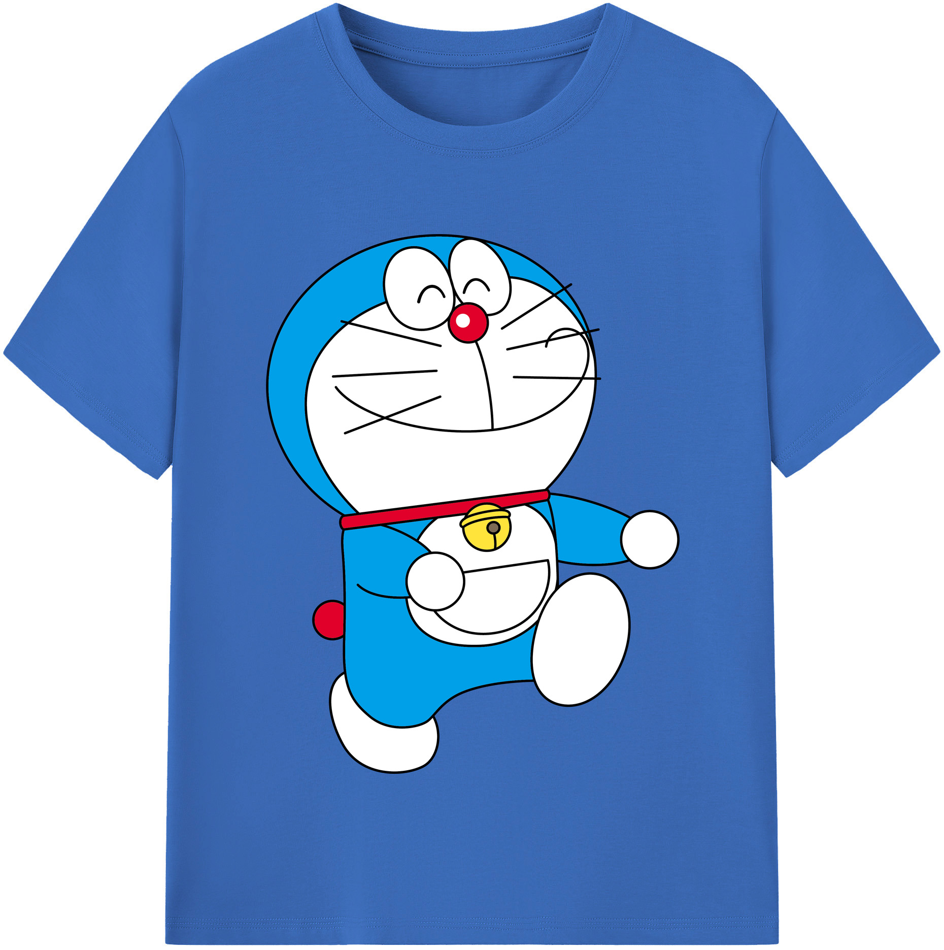 （画像用） ドラえもん Doraemon 綿100％半袖Tシャツ（フロントプリント）