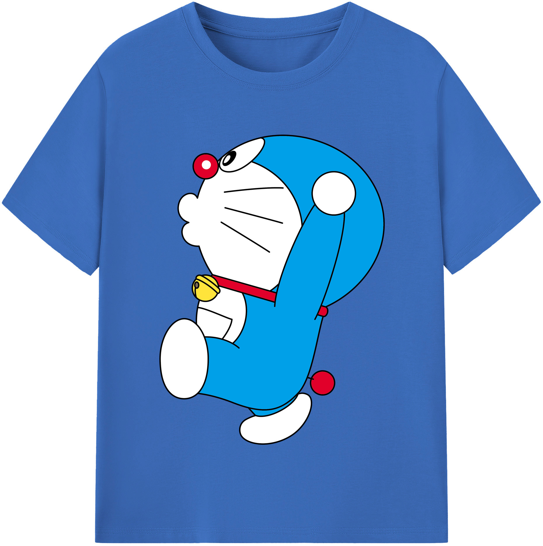 （画像用） ドラえもん Doraemon 綿100％半袖Tシャツ（フロントプリント）