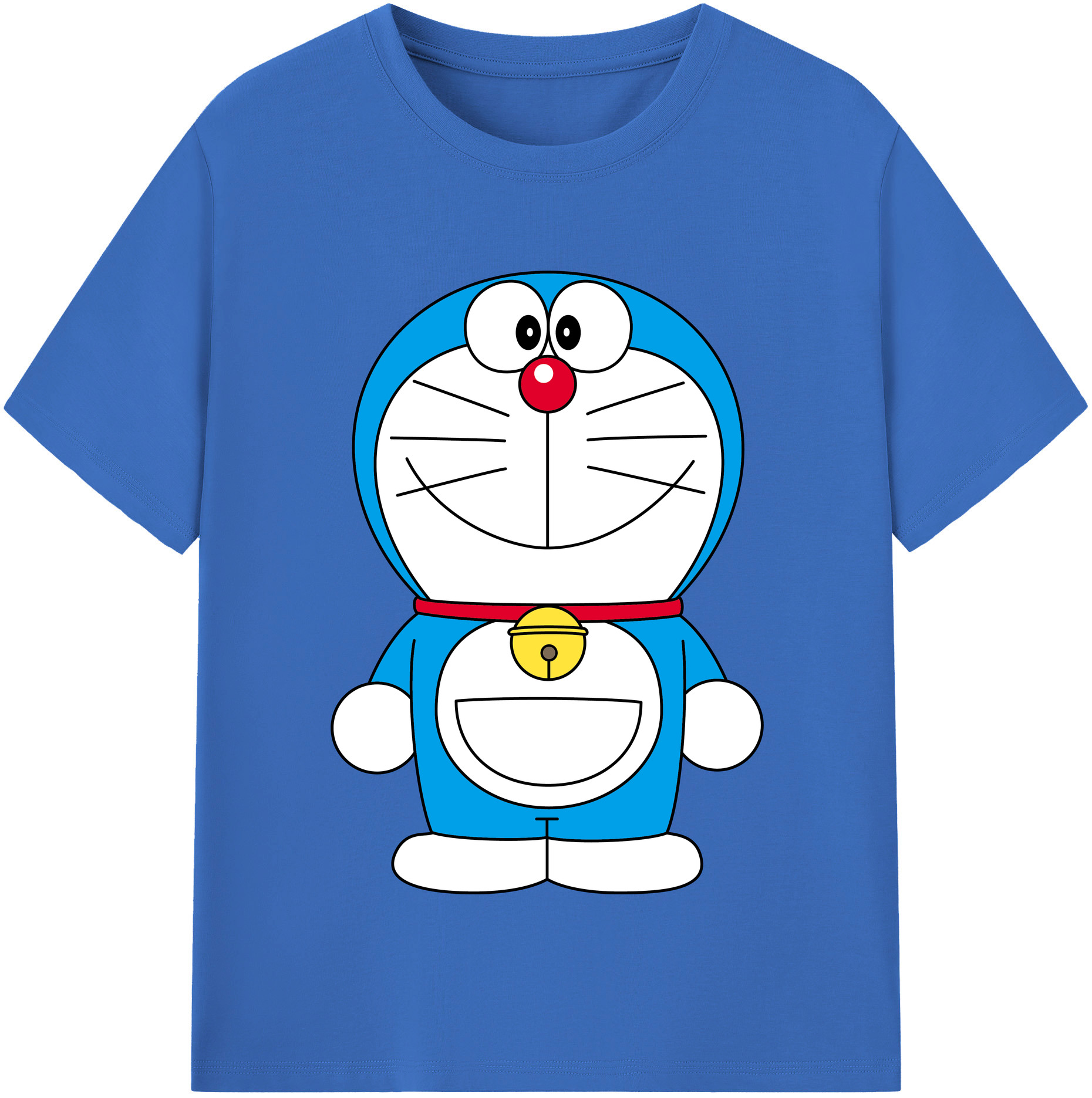 （画像用） ドラえもん Doraemon 綿100％半袖Tシャツ（フロントプリント）