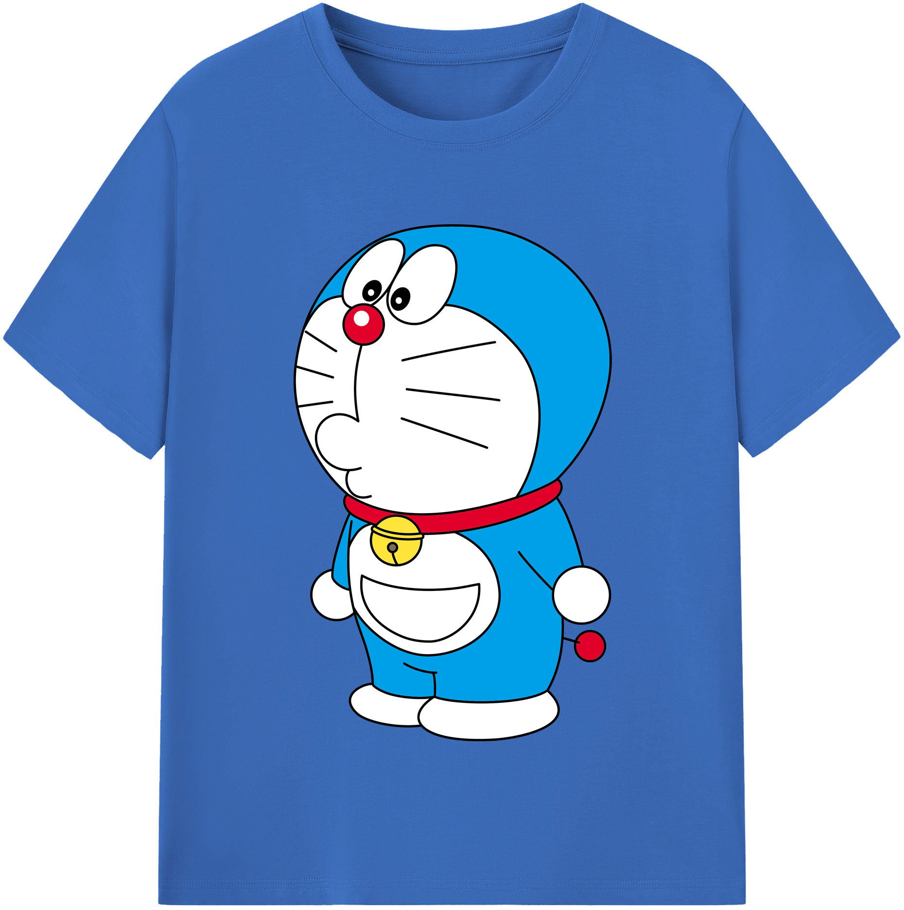 （画像用） ドラえもん Doraemon 綿100％半袖Tシャツ（フロントプリント）