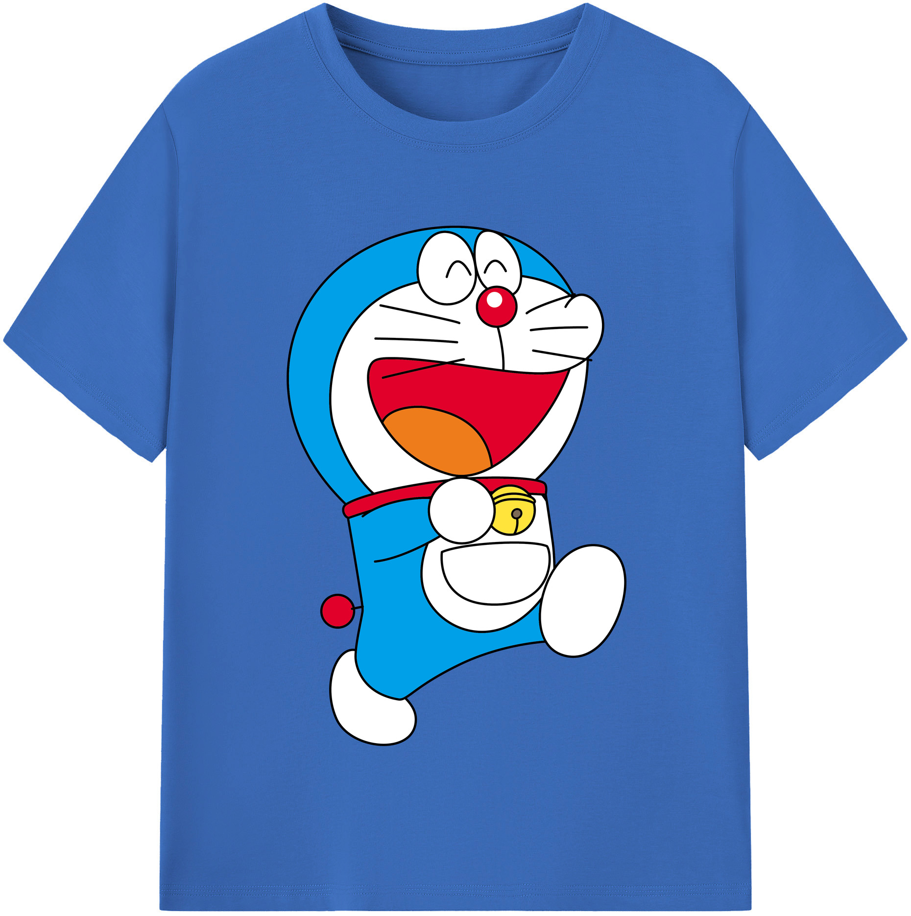 （画像用） ドラえもん Doraemon 綿100％半袖Tシャツ（フロントプリント）