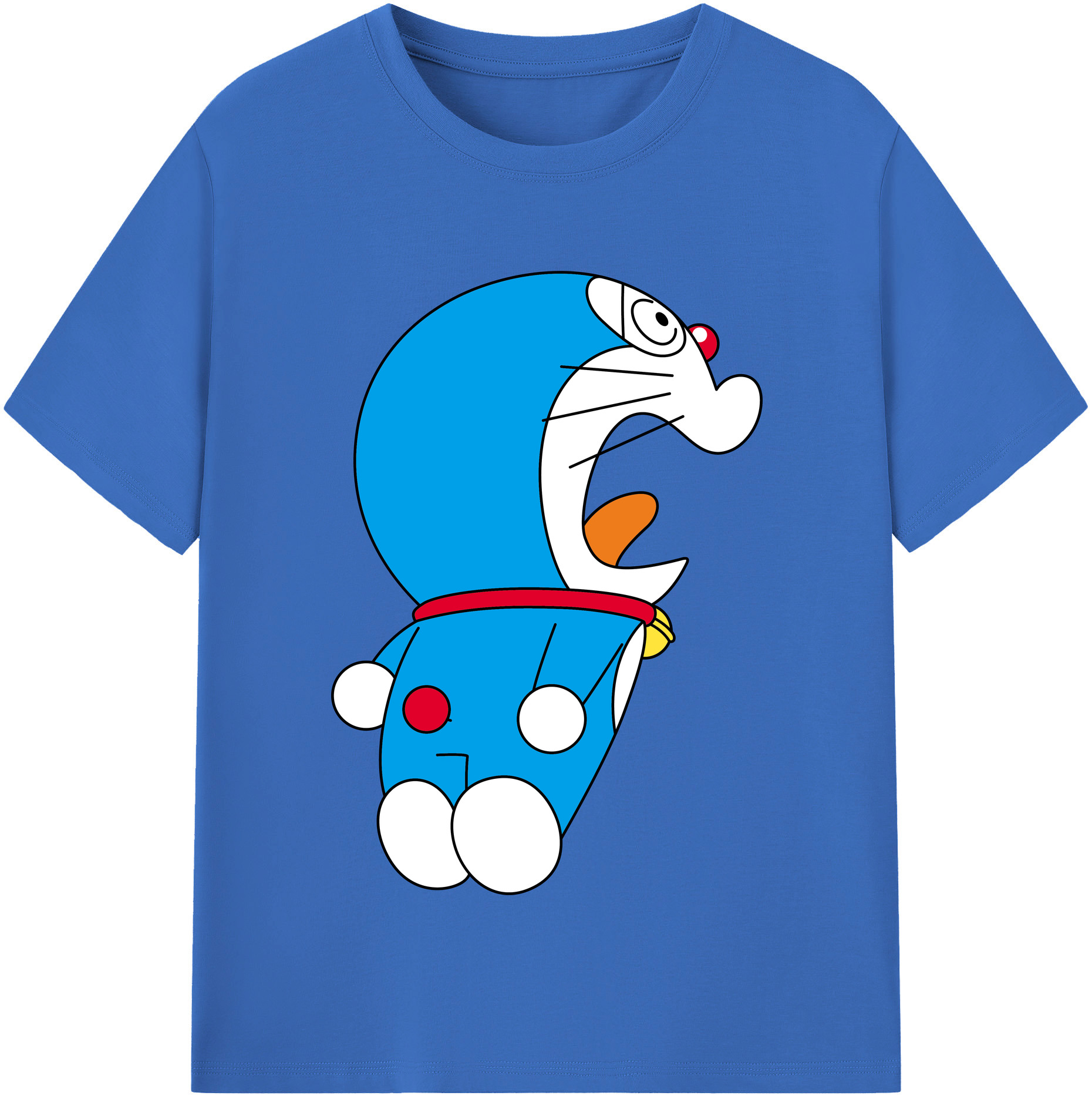 （画像用） ドラえもん Doraemon 綿100％半袖Tシャツ（フロントプリント）