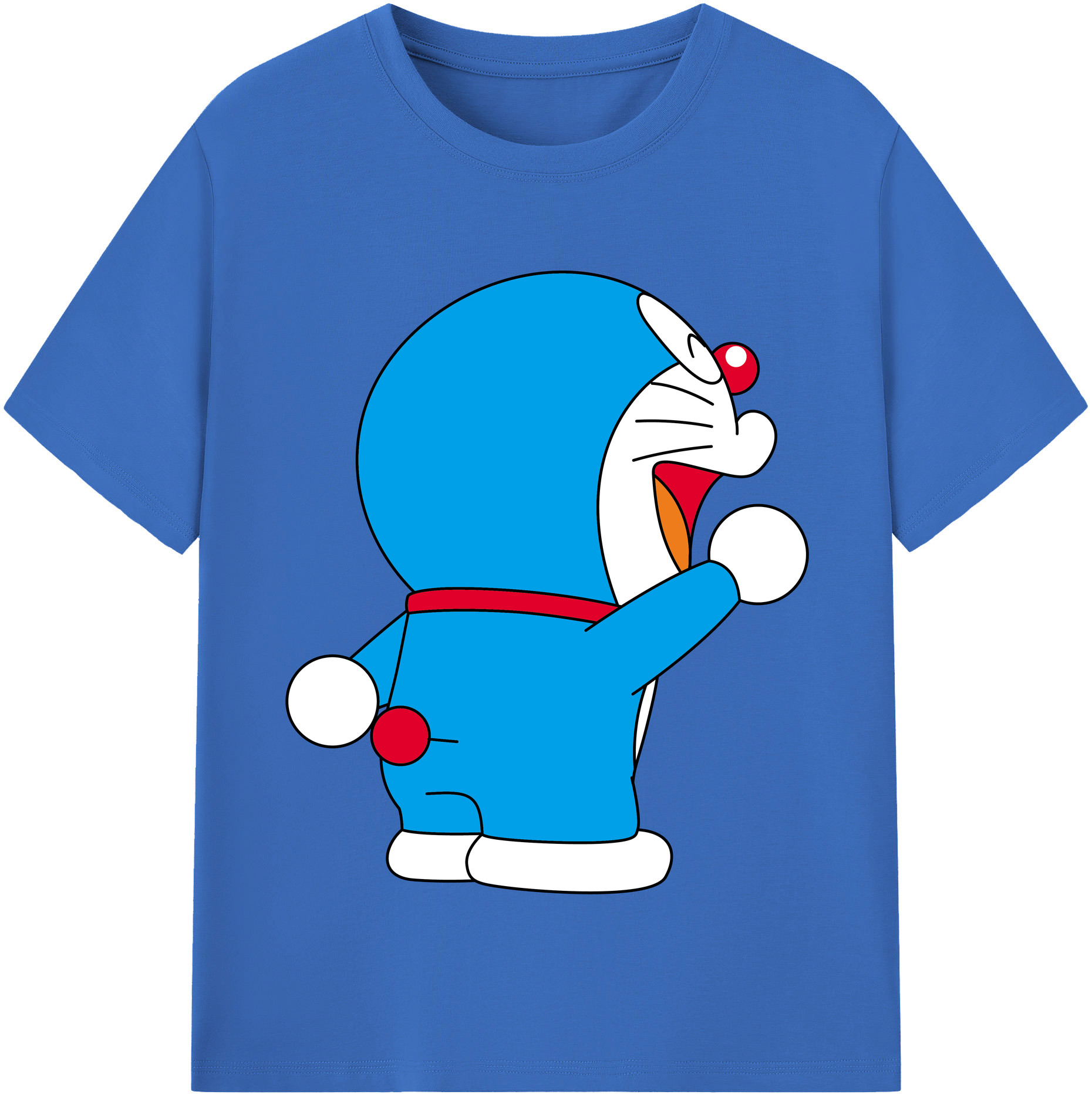 （画像用） ドラえもん Doraemon 綿100％半袖Tシャツ（フロントプリント）