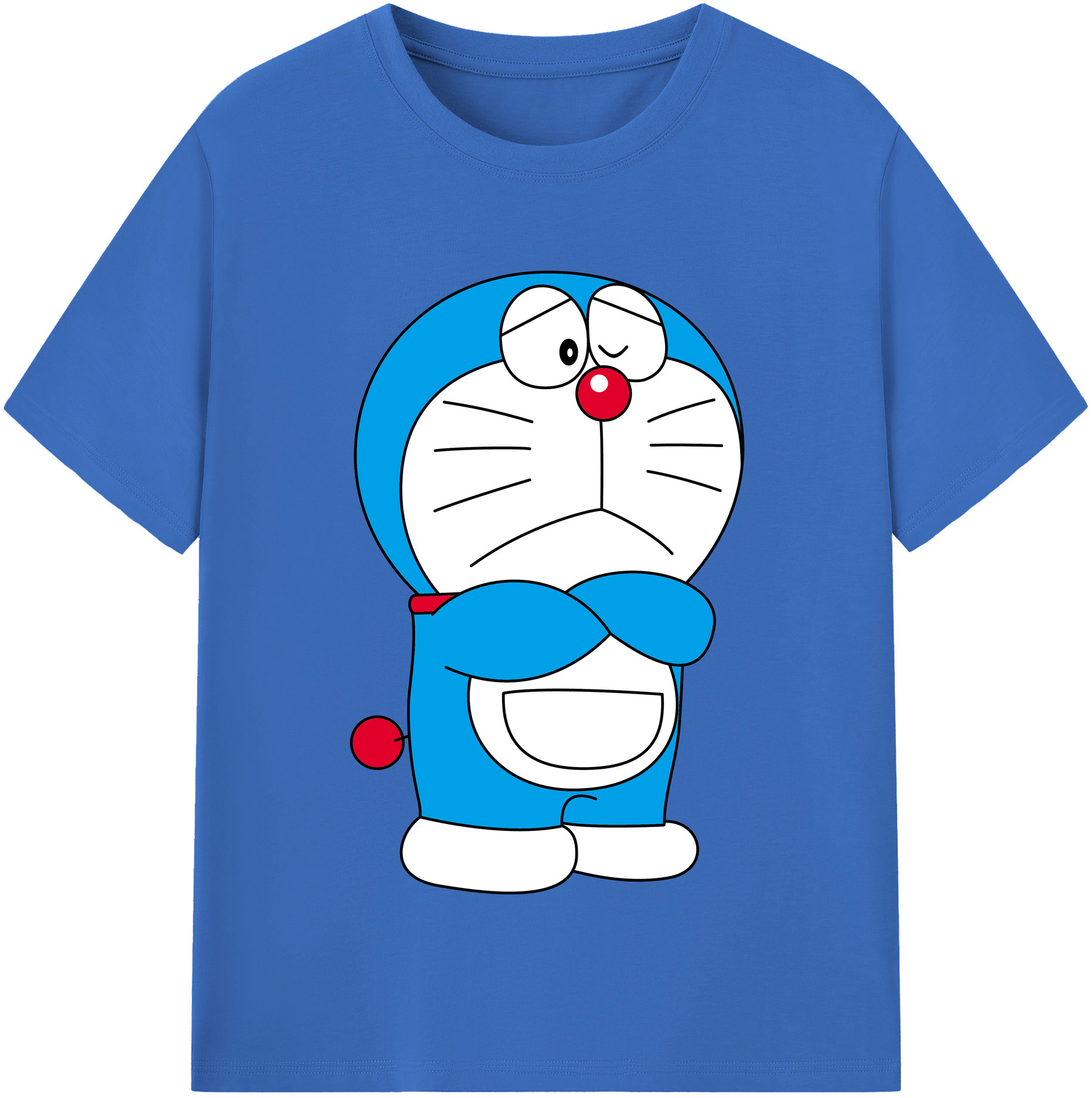 （画像用） ドラえもん Doraemon 綿100％半袖Tシャツ（フロントプリント）