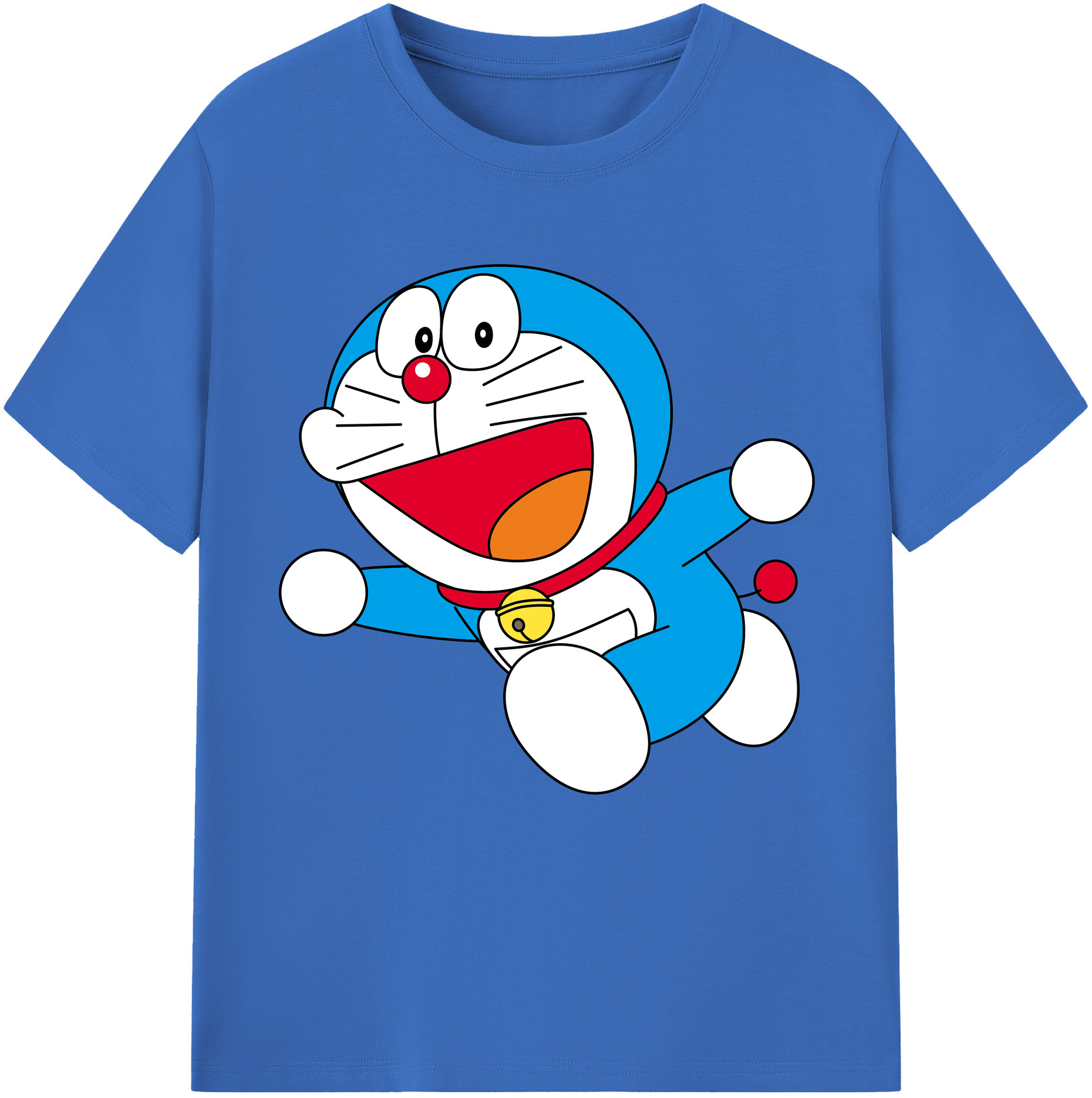 （画像用） ドラえもん Doraemon 綿100％半袖Tシャツ（フロントプリント）