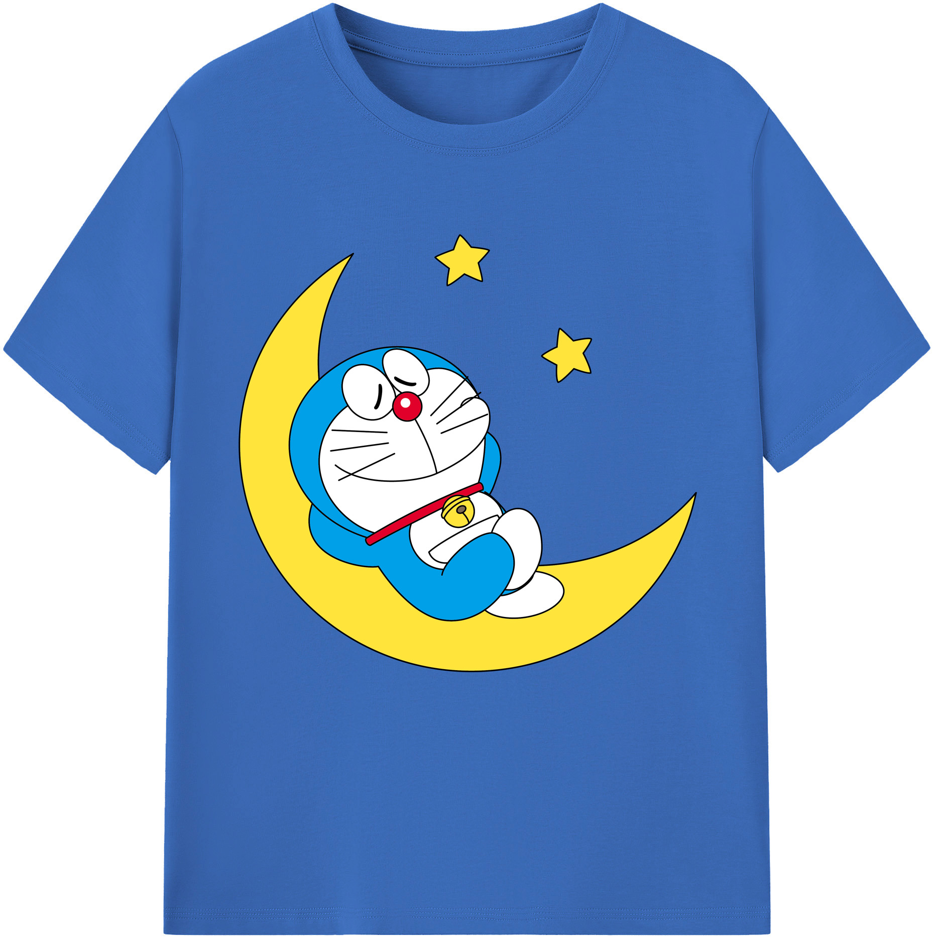 （画像用） ドラえもん Doraemon 綿100％半袖Tシャツ（フロントプリント）