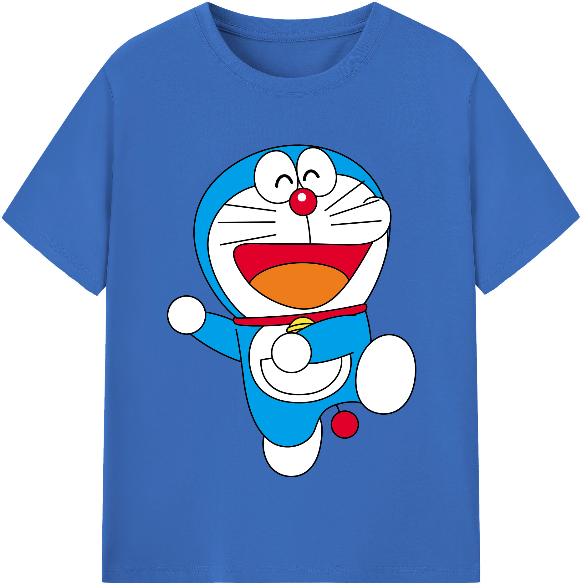 （画像用） ドラえもん Doraemon 綿100％半袖Tシャツ（フロントプリント）