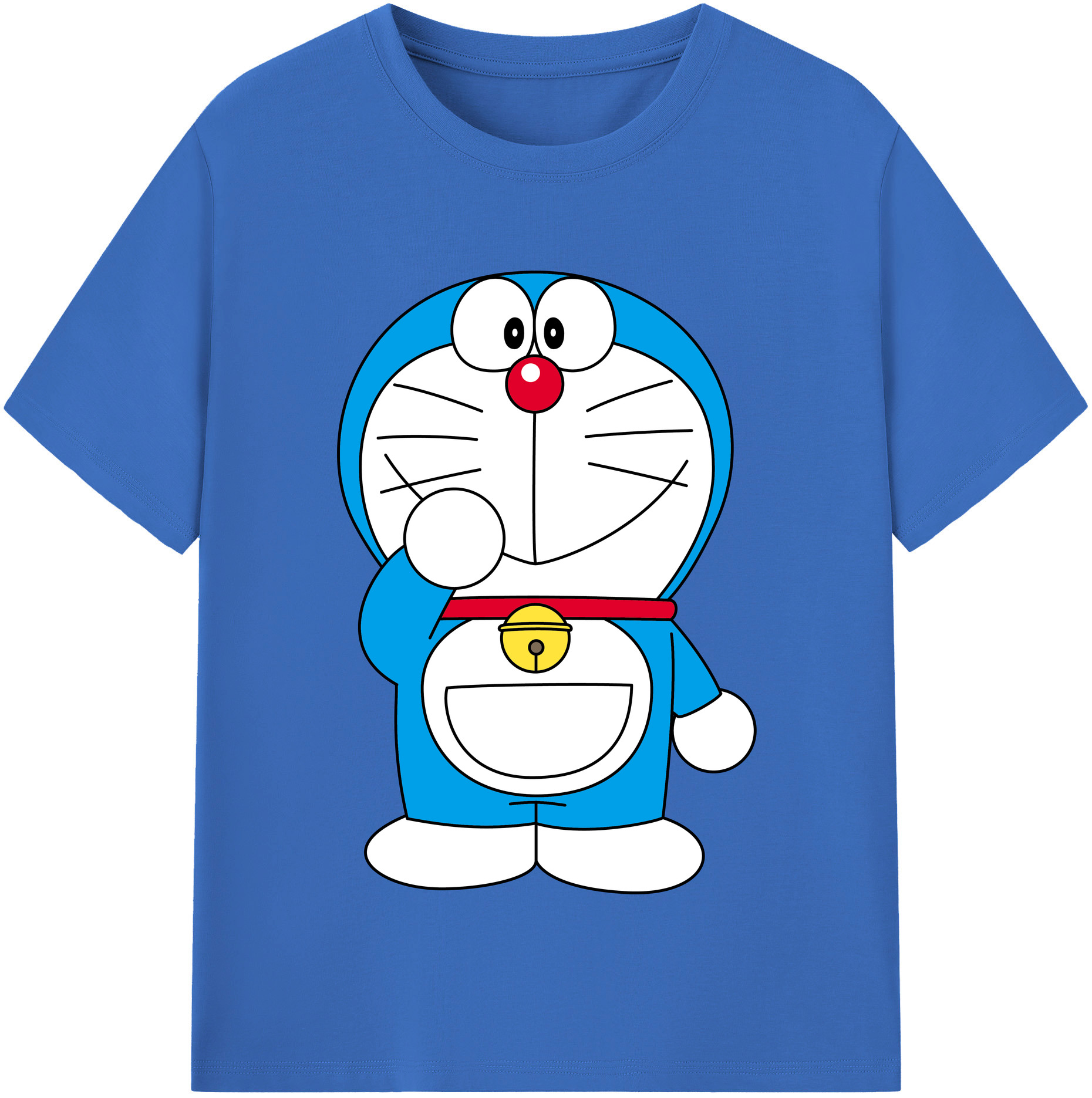（画像用） ドラえもん Doraemon 綿100％半袖Tシャツ（フロントプリント）