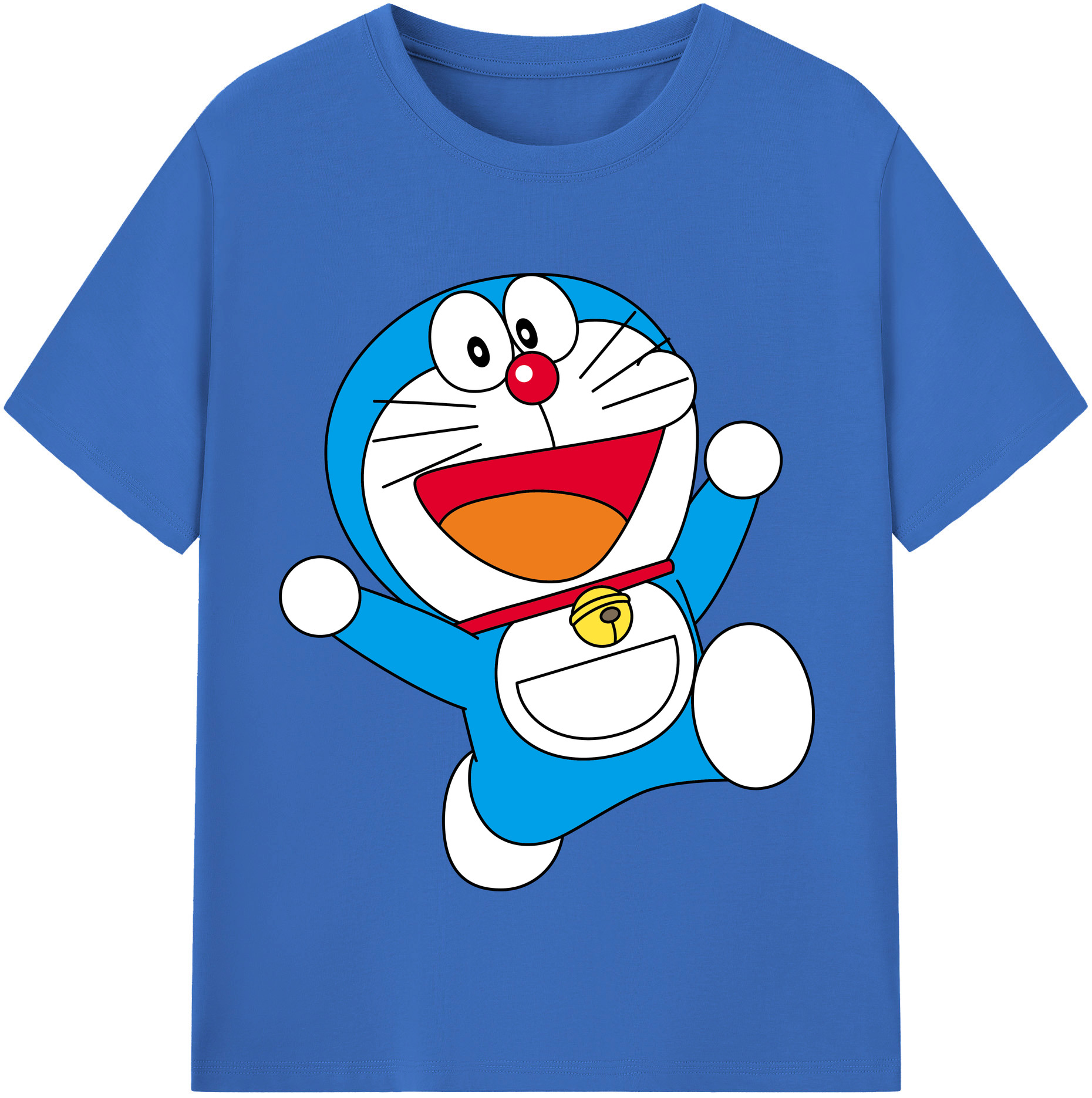 （画像用） ドラえもん Doraemon 綿100％半袖Tシャツ（フロントプリント）