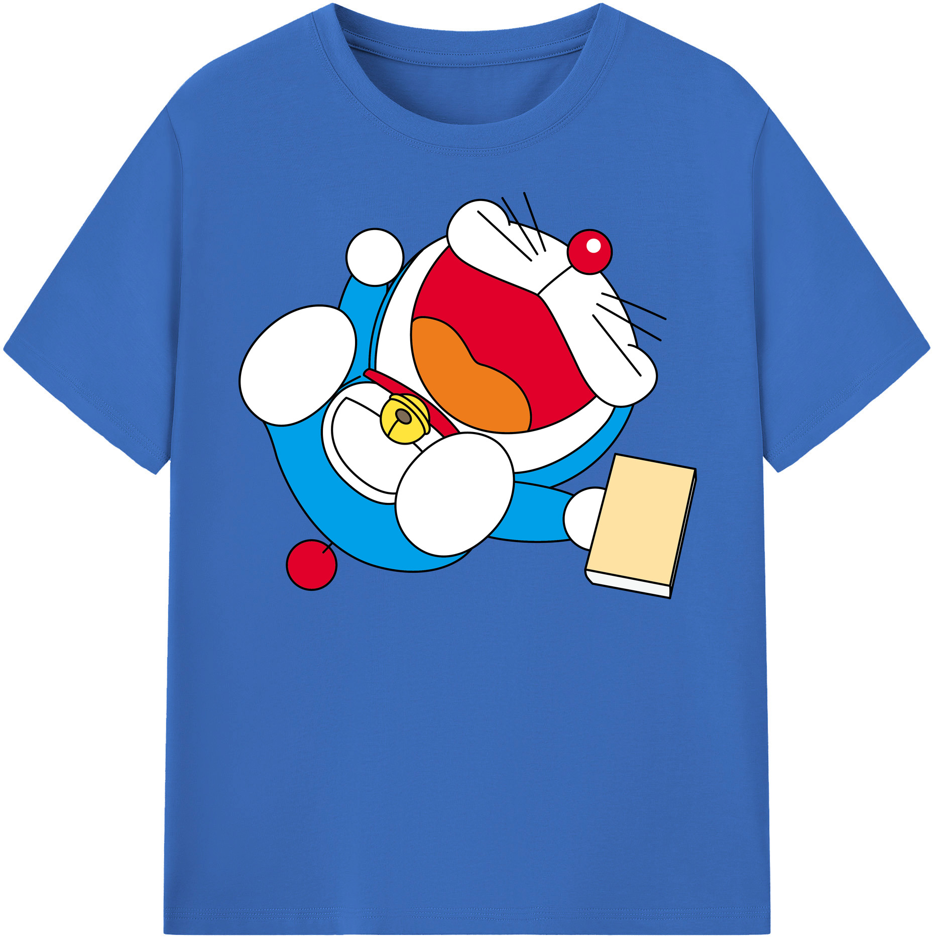 （画像用） ドラえもん Doraemon 綿100％半袖Tシャツ（フロントプリント）