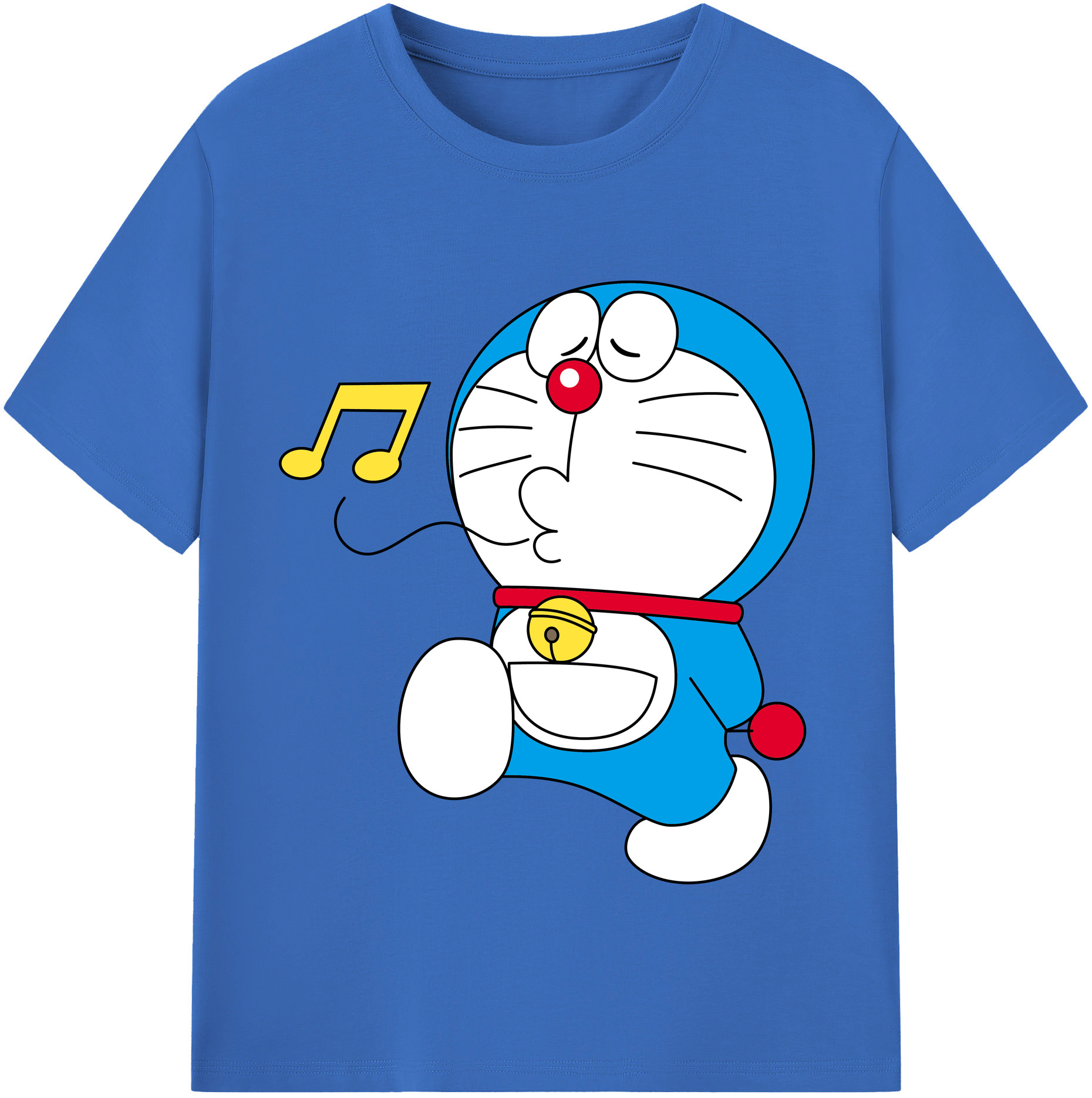（画像用） ドラえもん Doraemon 綿100％半袖Tシャツ（フロントプリント）