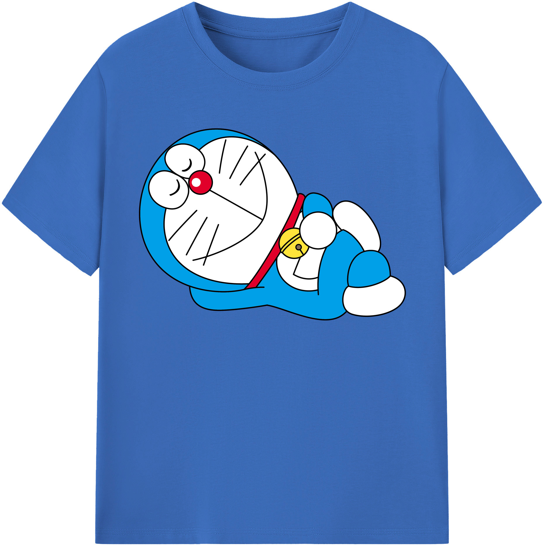 （画像用） ドラえもん Doraemon 綿100％半袖Tシャツ（フロントプリント）