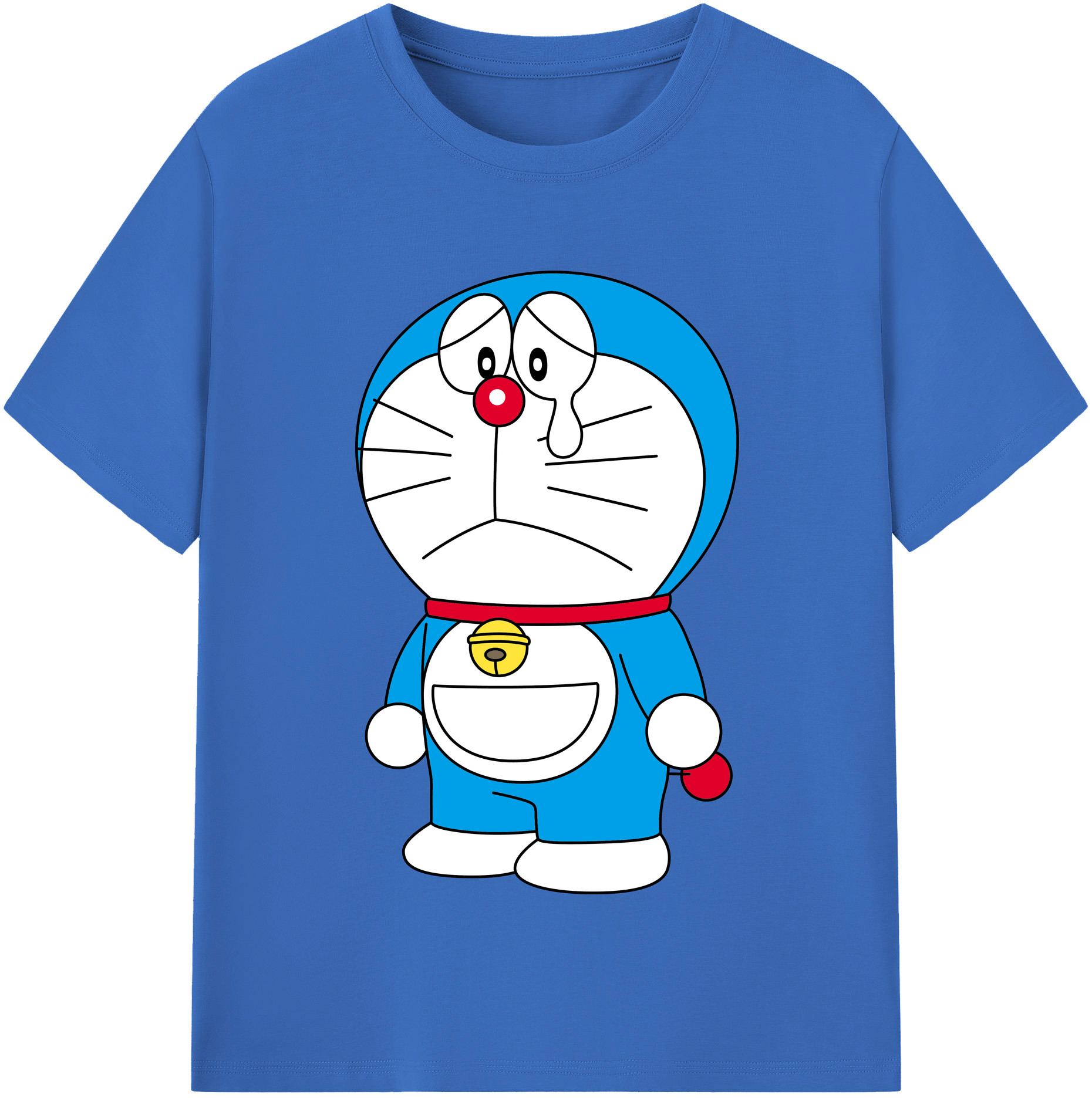 （画像用） ドラえもん Doraemon 綿100％半袖Tシャツ（フロントプリント）