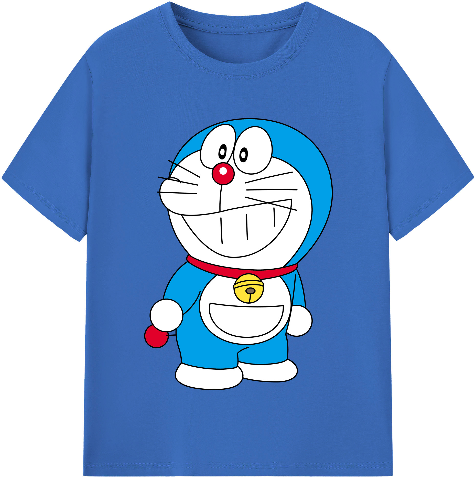 （画像用） ドラえもん Doraemon 綿100％半袖Tシャツ（フロントプリント）