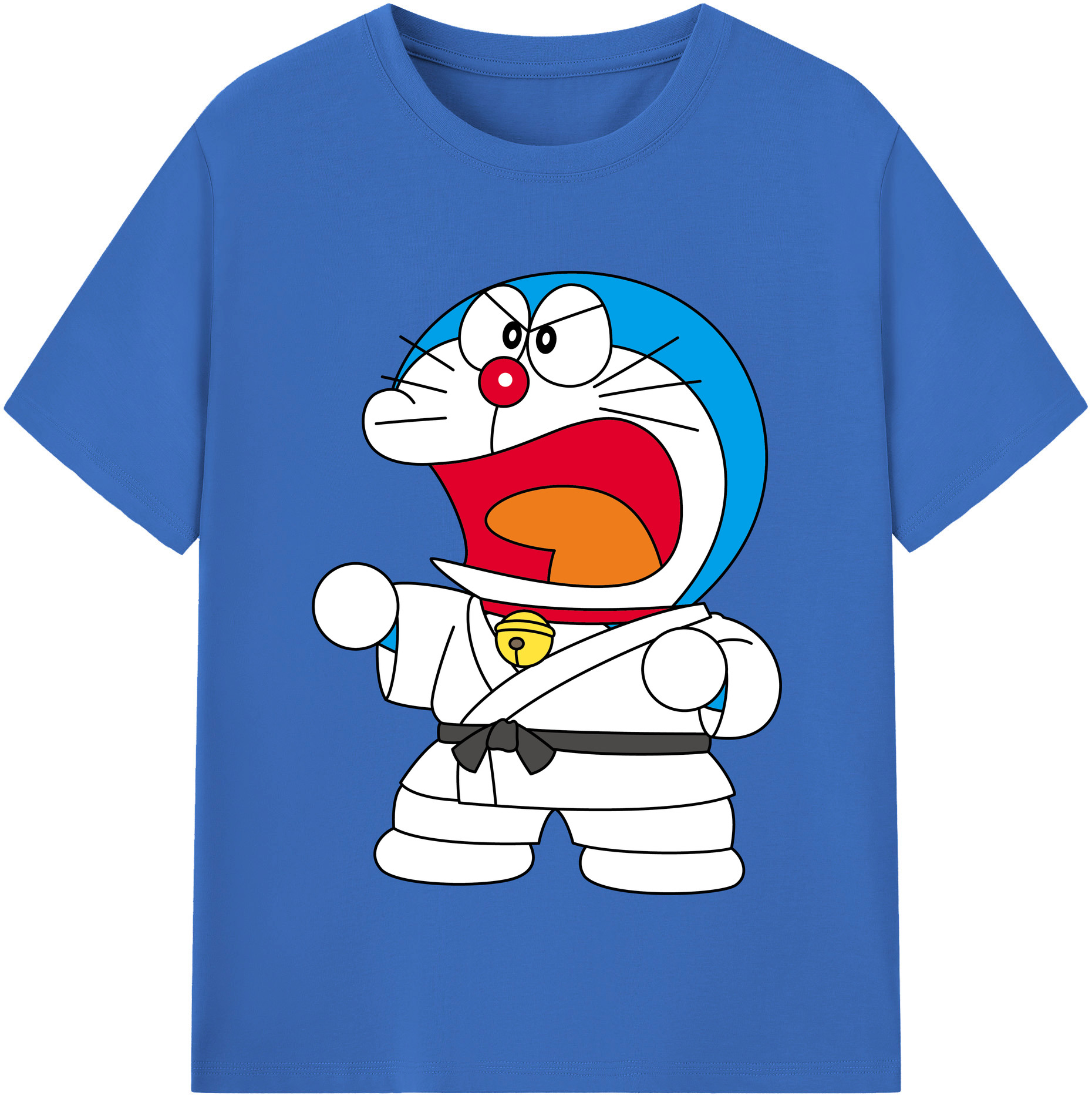 （画像用） ドラえもん Doraemon 綿100％半袖Tシャツ（フロントプリント）