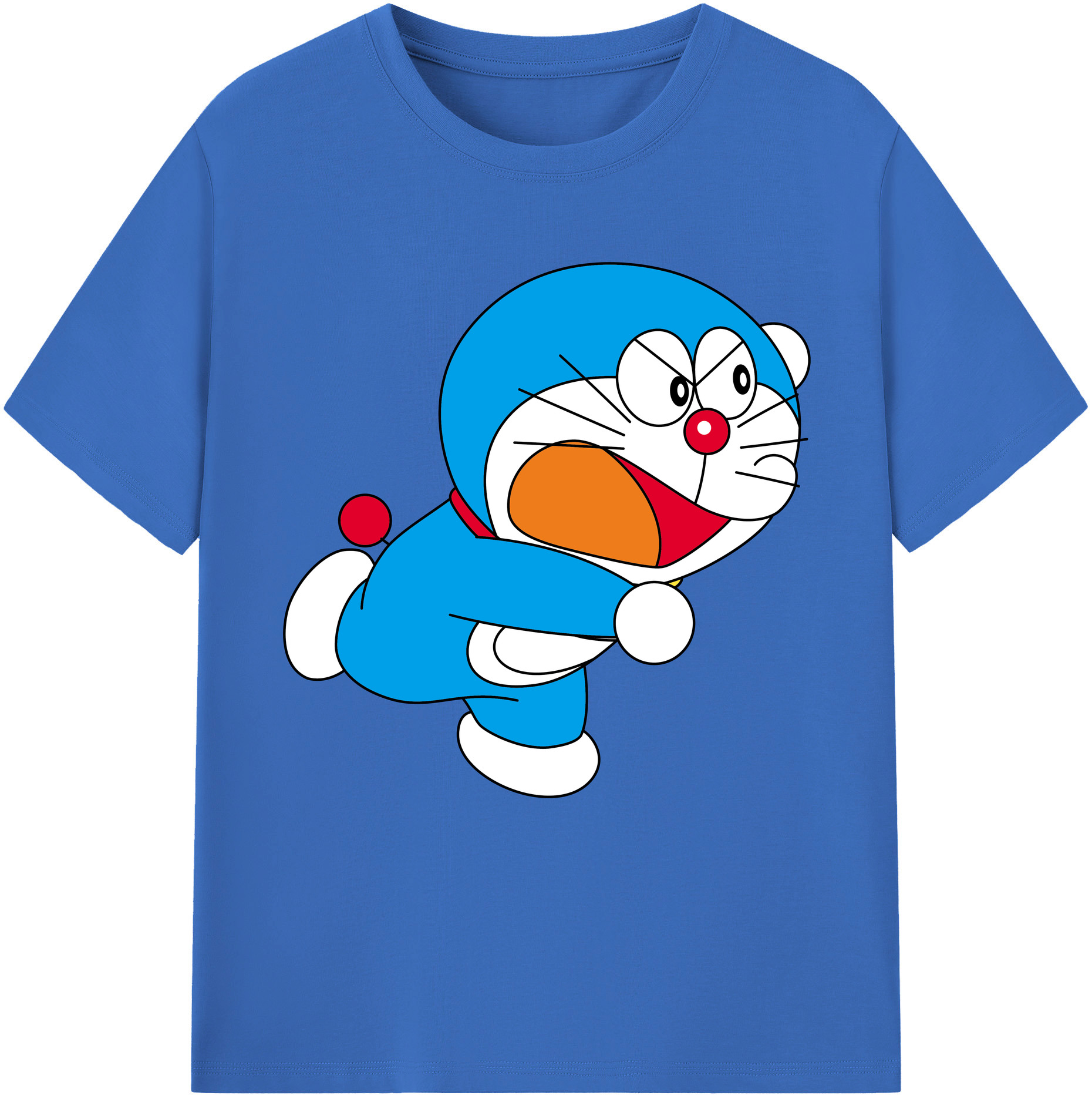 （画像用） ドラえもん Doraemon 綿100％半袖Tシャツ（フロントプリント）