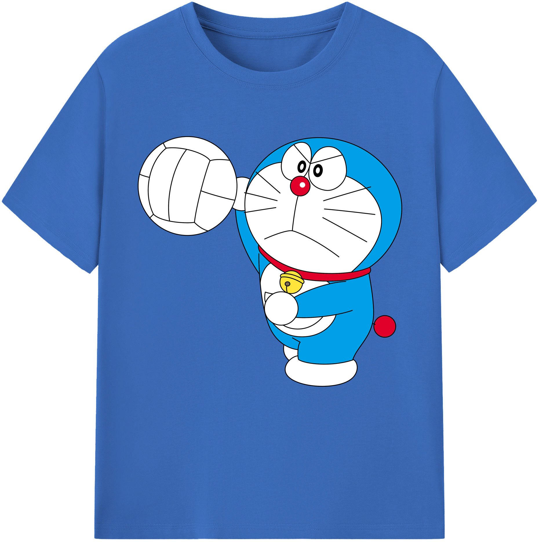 （画像用） ドラえもん Doraemon 綿100％半袖Tシャツ（フロントプリント）