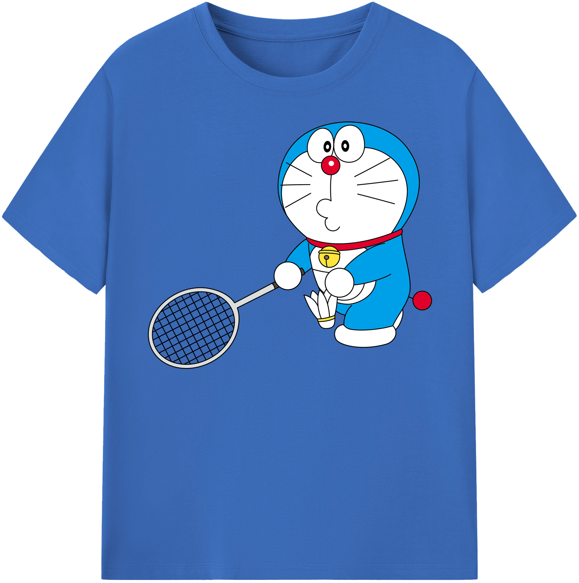 （画像用） ドラえもん Doraemon 綿100％半袖Tシャツ（フロントプリント）
