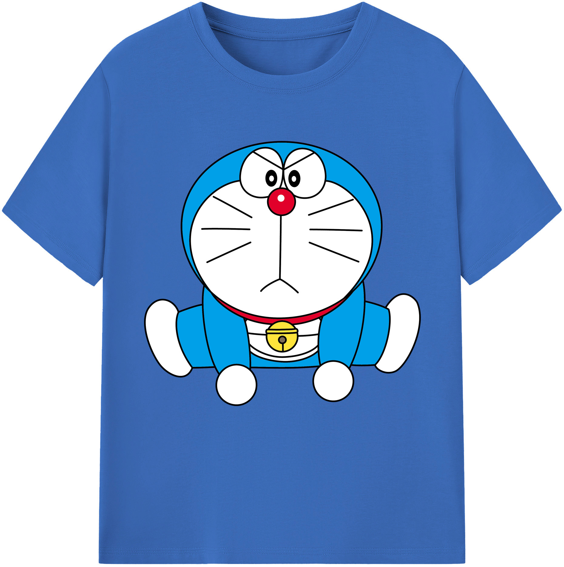（画像用） ドラえもん Doraemon 綿100％半袖Tシャツ（フロントプリント）
