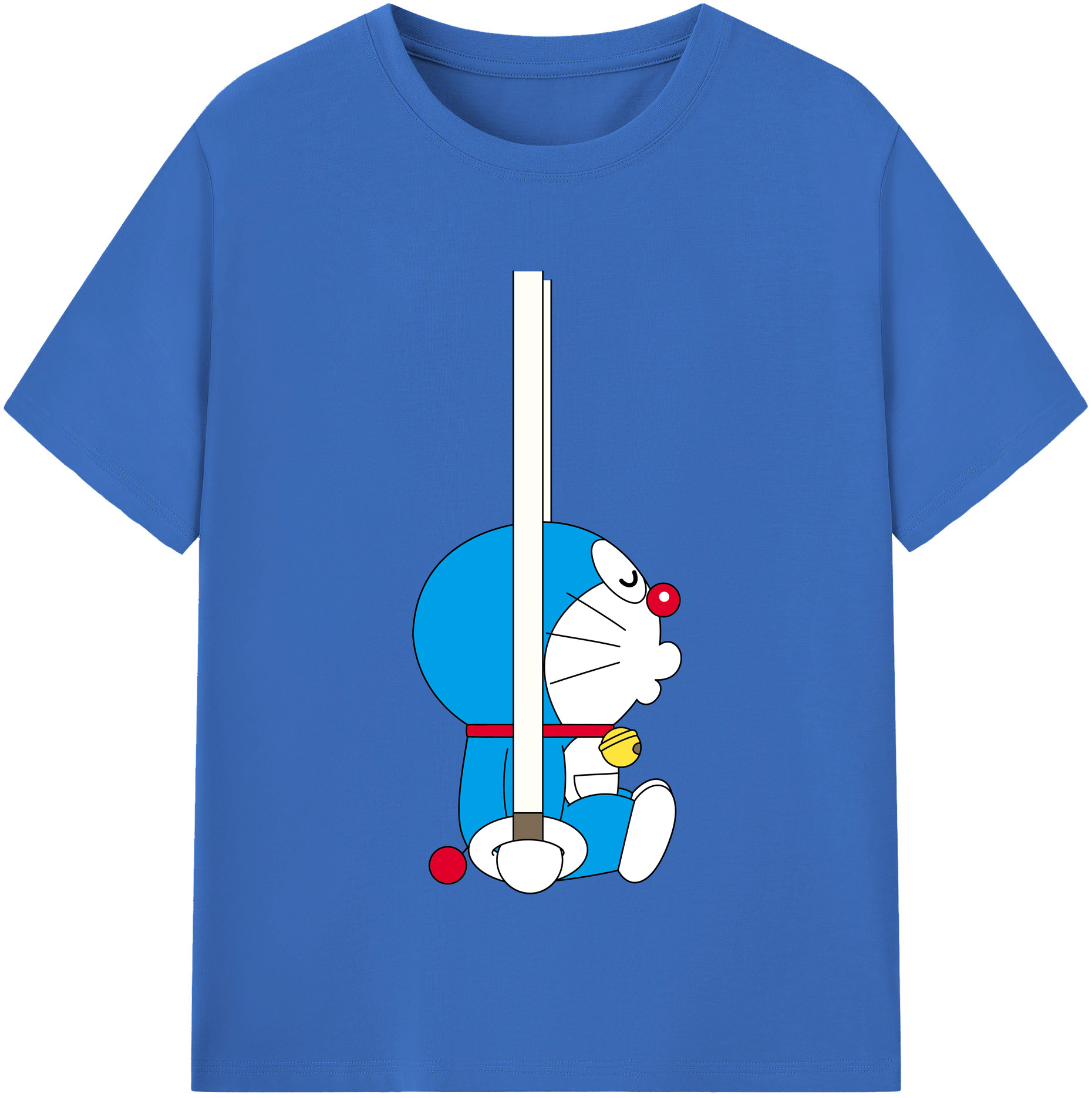 （画像用） ドラえもん Doraemon 綿100％半袖Tシャツ（フロントプリント）