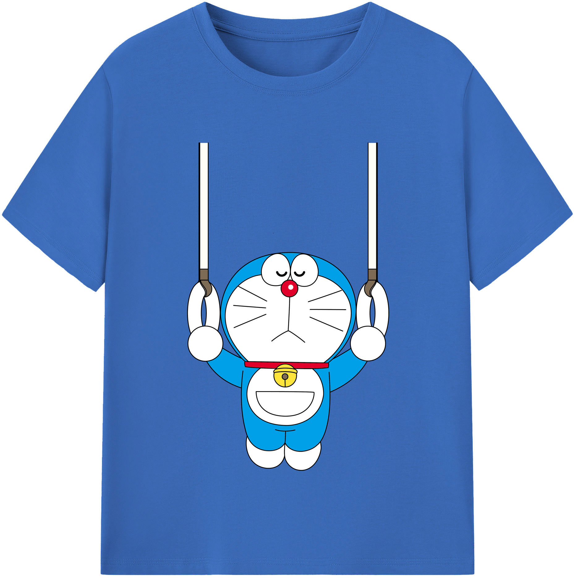 （画像用） ドラえもん Doraemon 綿100％半袖Tシャツ（フロントプリント）