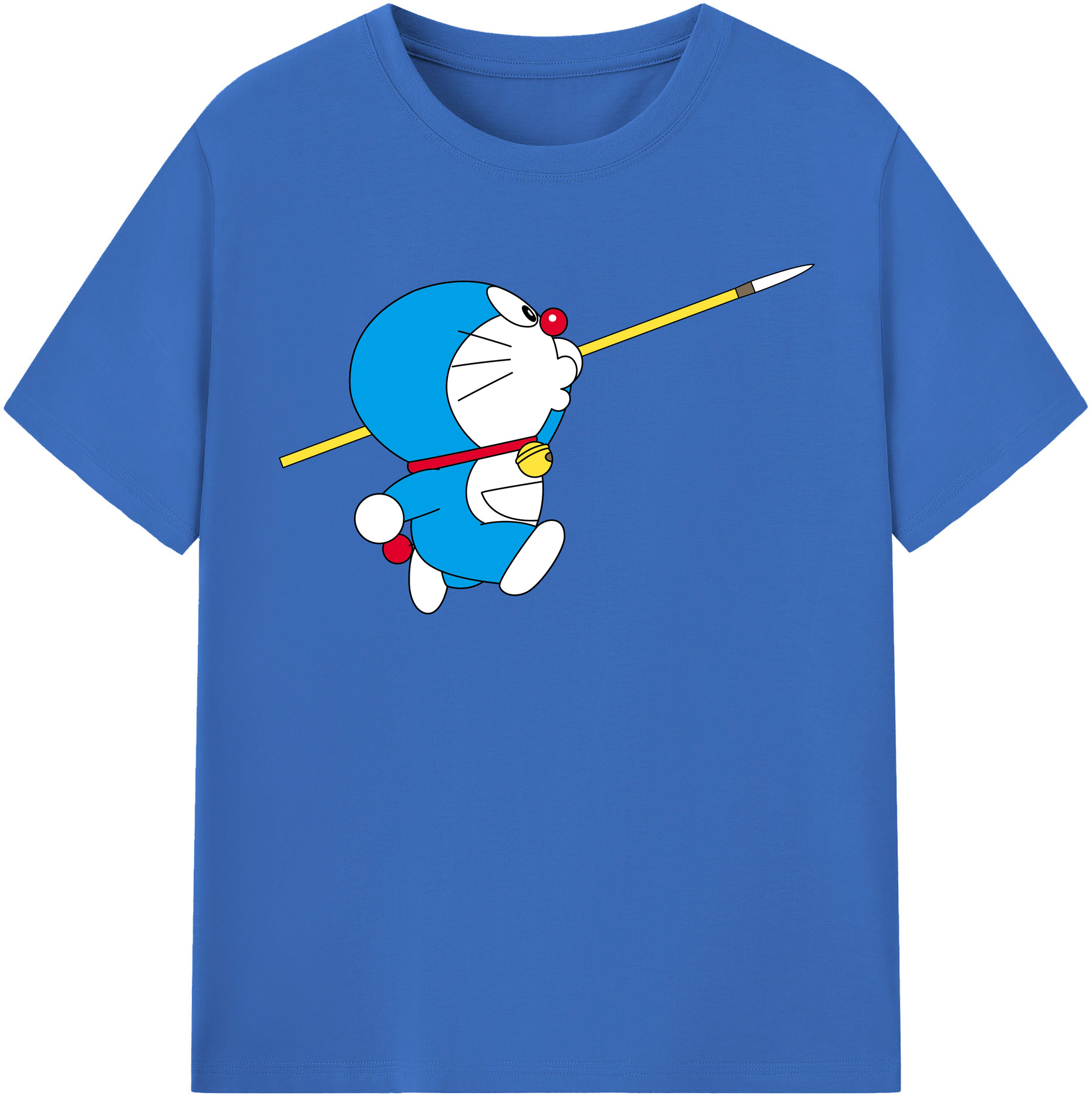 （画像用） ドラえもん Doraemon 綿100％半袖Tシャツ（フロントプリント）