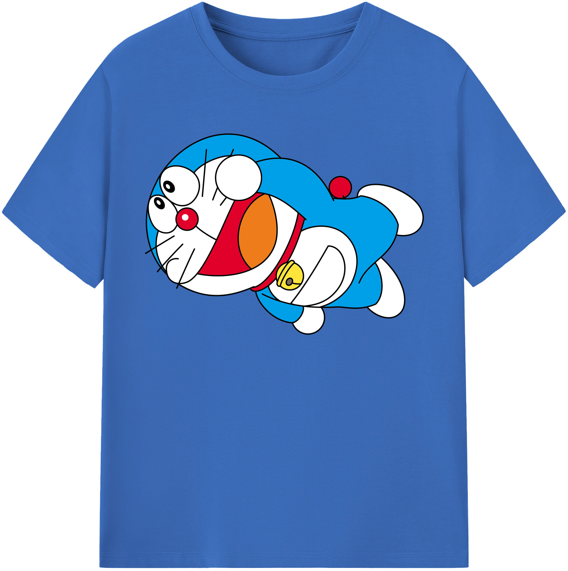 （画像用） ドラえもん Doraemon 綿100％半袖Tシャツ（フロントプリント）