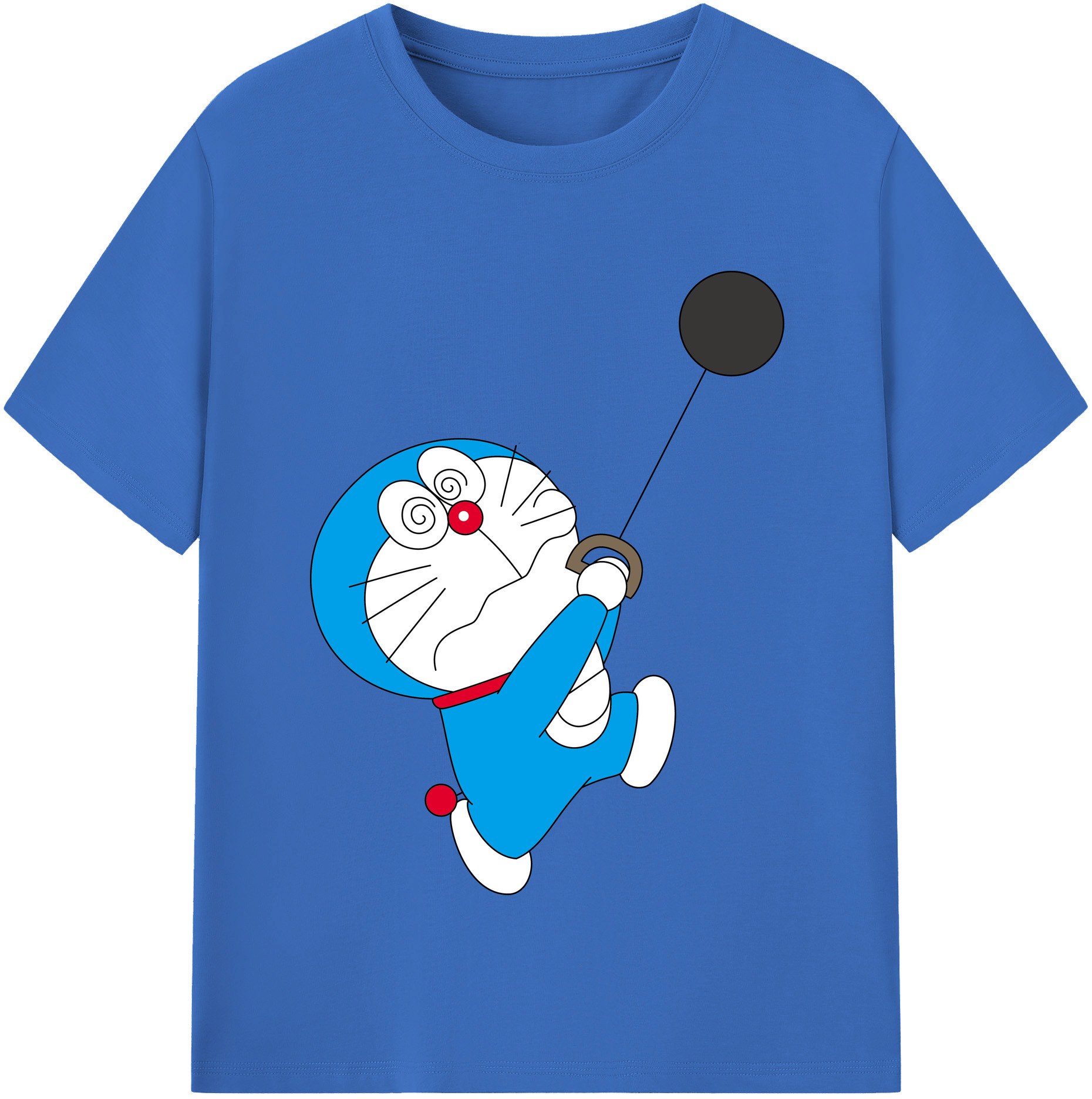 （画像用） ドラえもん Doraemon 綿100％半袖Tシャツ（フロントプリント）